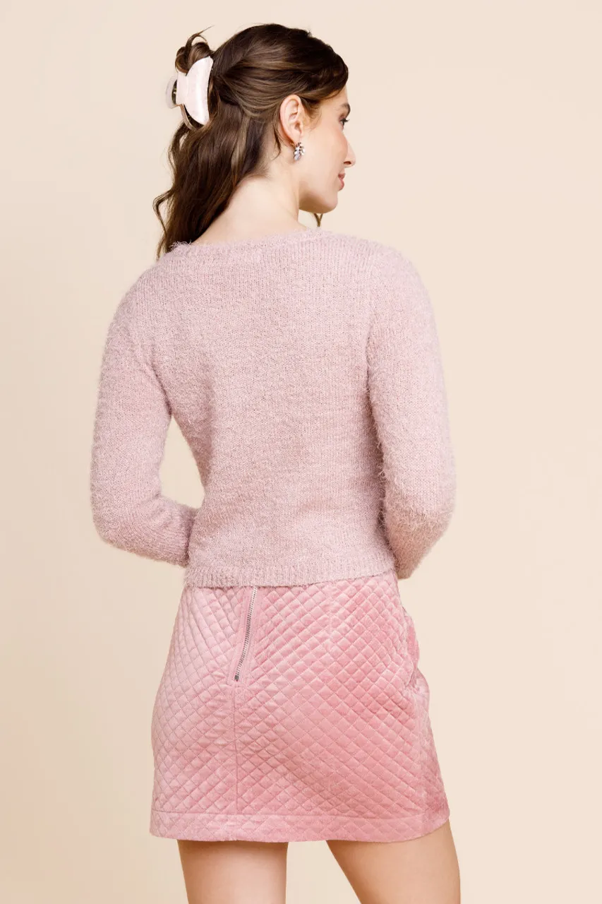 Addison Cinched Pullover Sweater