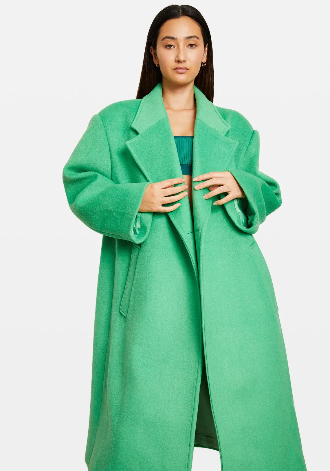 ADELINE COAT GREEN