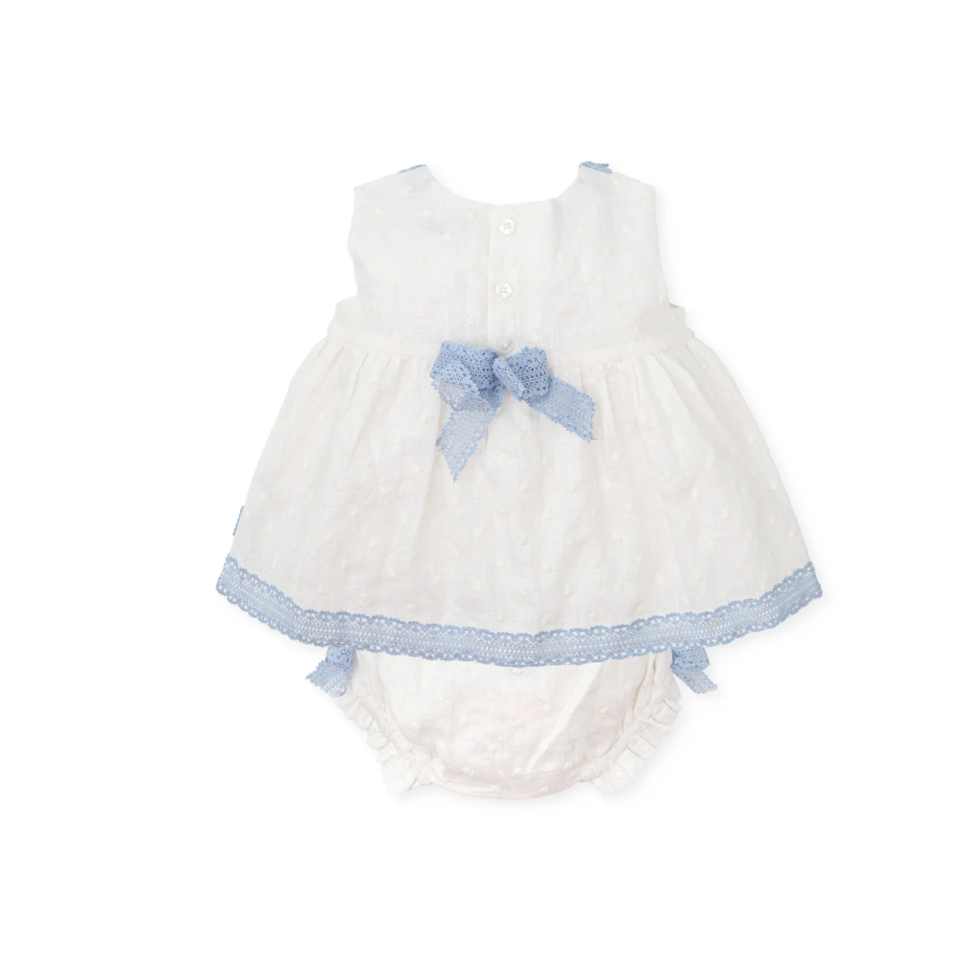 Aikido baby WOVEN DRESS & BRIEFS - CHEMICAL WHITE