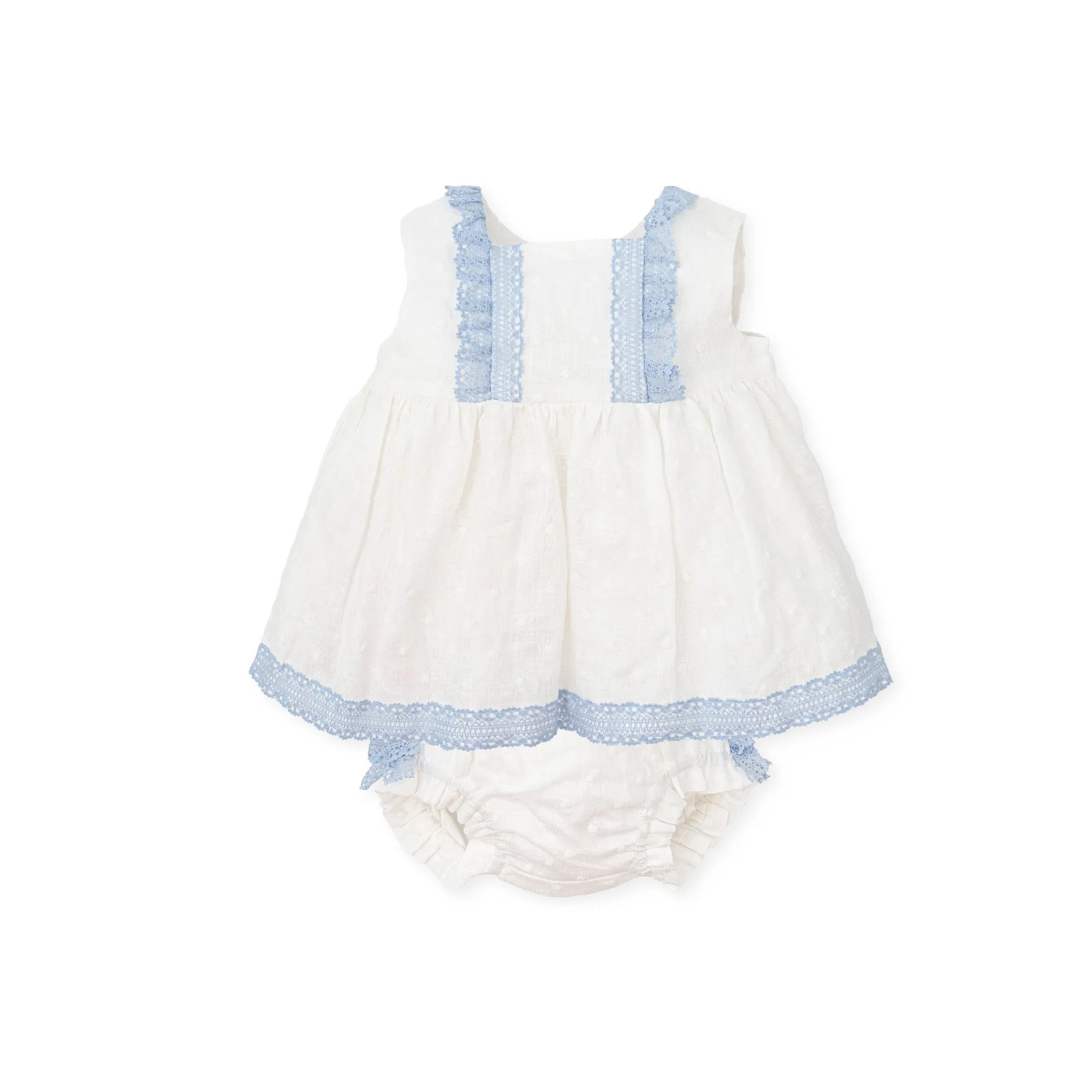 Aikido baby WOVEN DRESS & BRIEFS - CHEMICAL WHITE