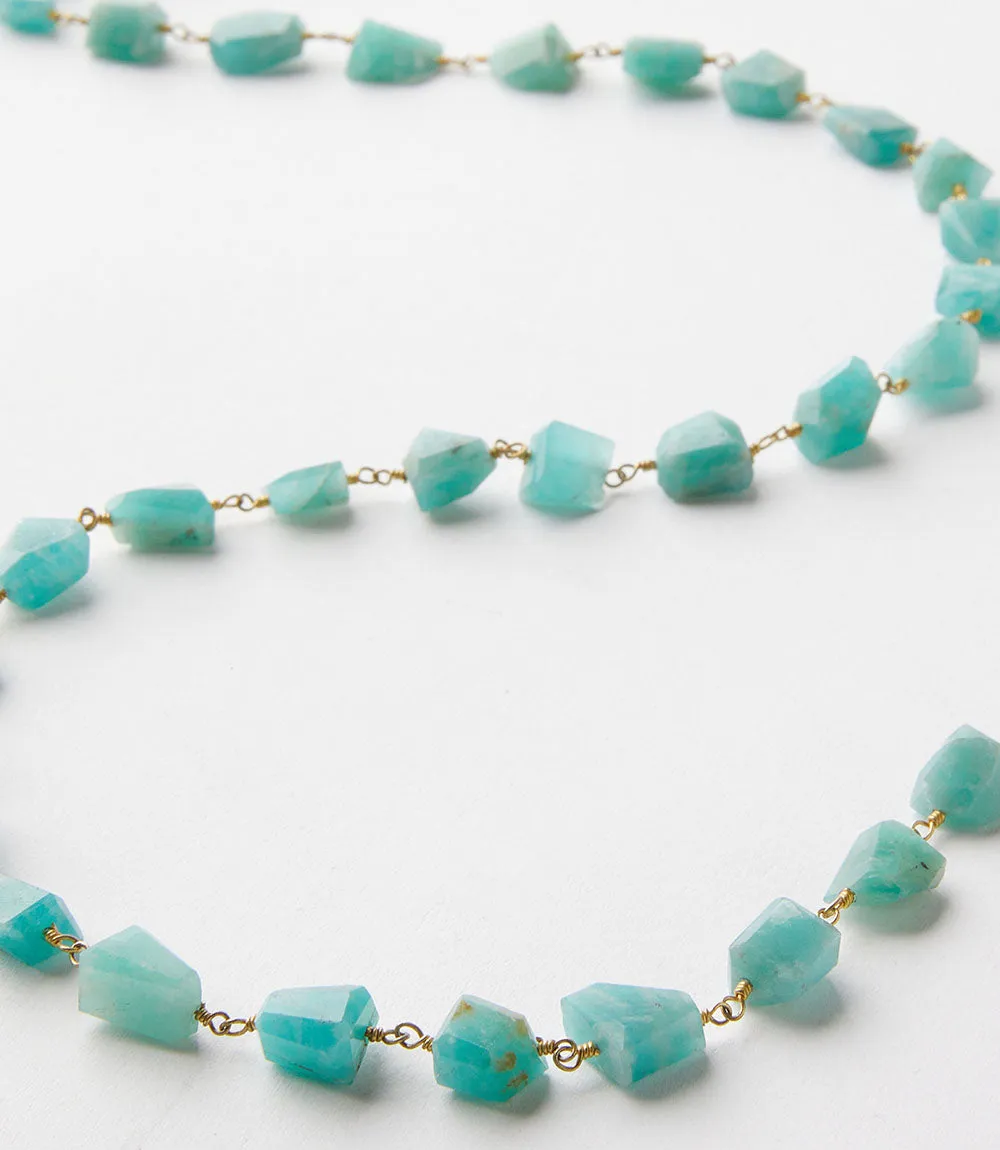 Amazonite Stone Necklace