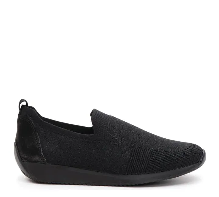 Ara Women's Leena Slip-On Sneaker Black