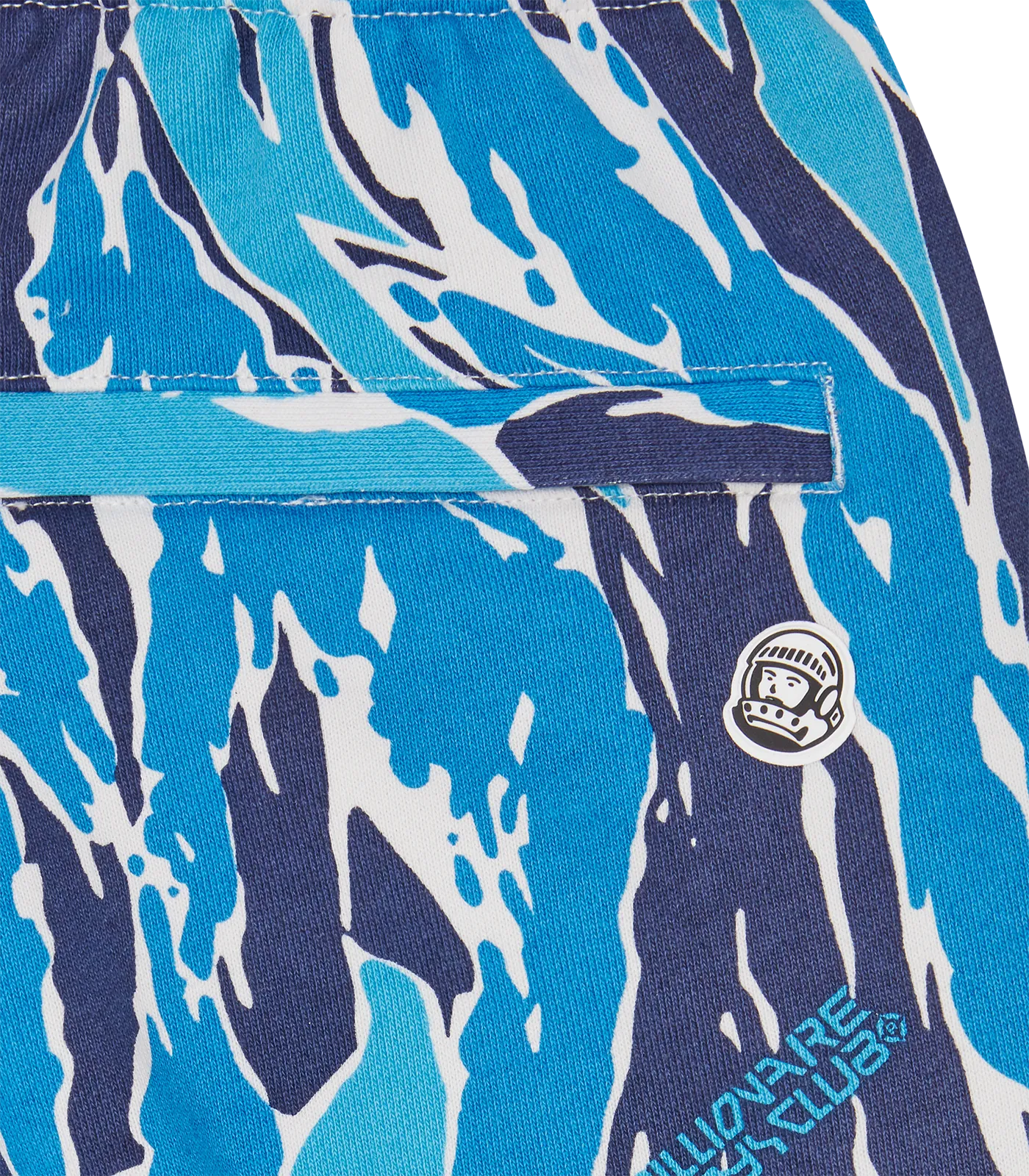 ARCH LOGO CAMO SWEATPANTS - BLUE