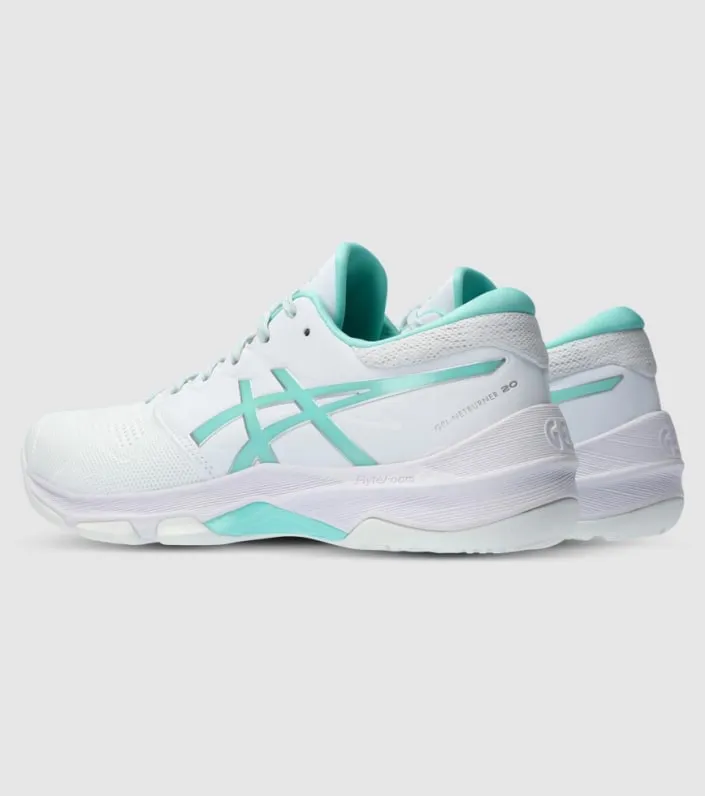 asics gel-netburner 20 (d wide) womens netball shoes