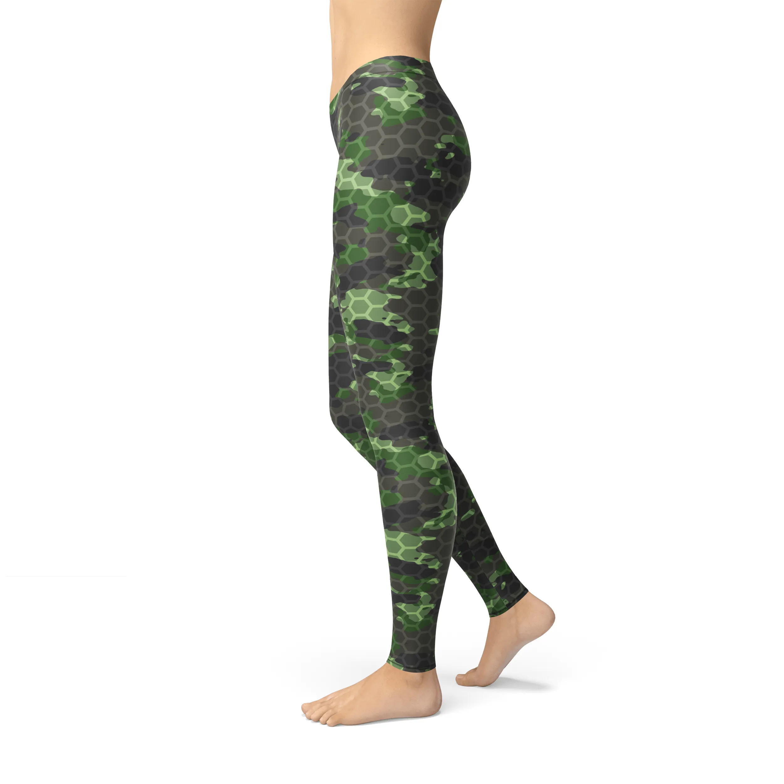 Avery Army Hex Camo Leggings