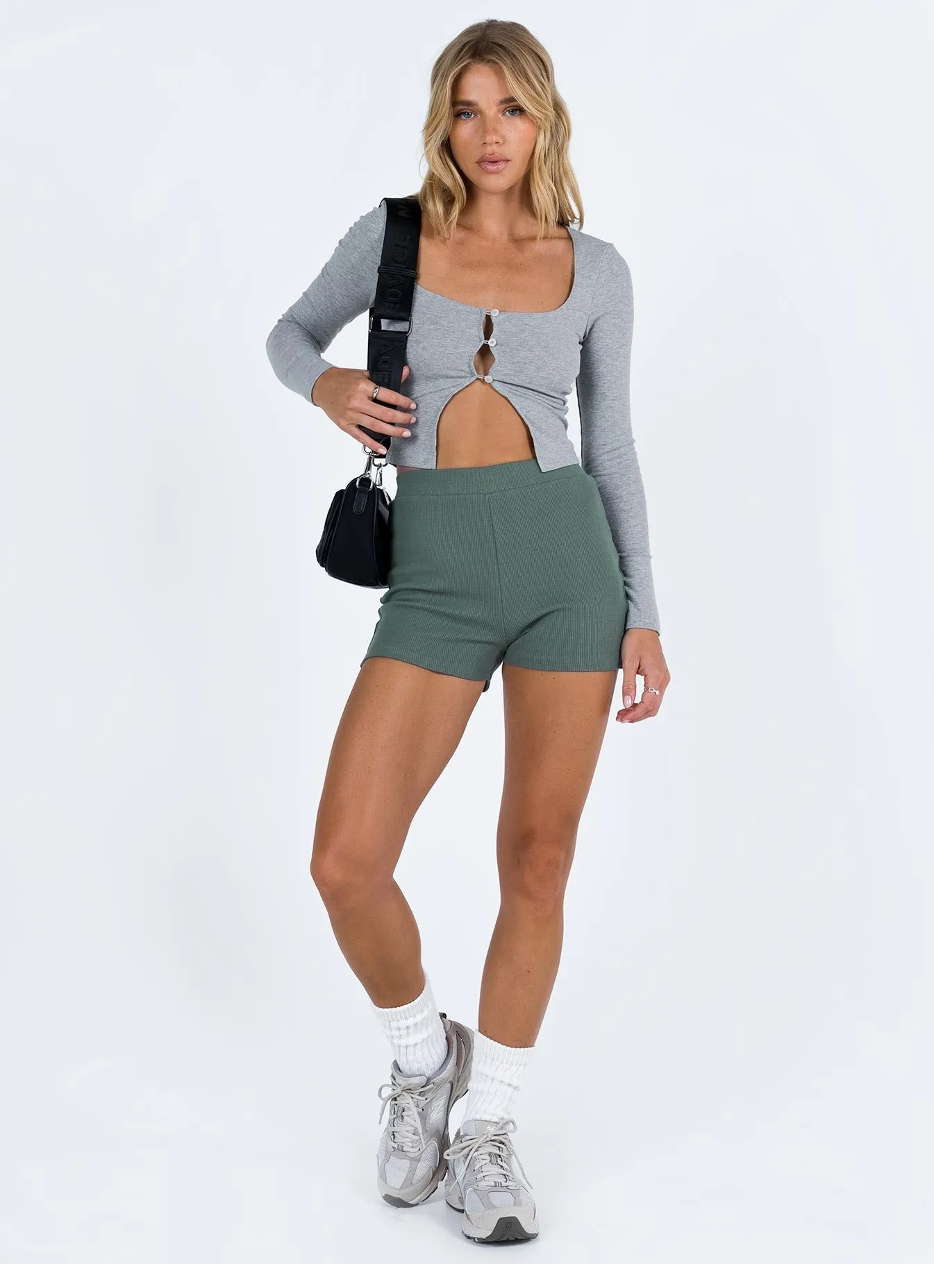 Bailey Bike Shorts Olive Green