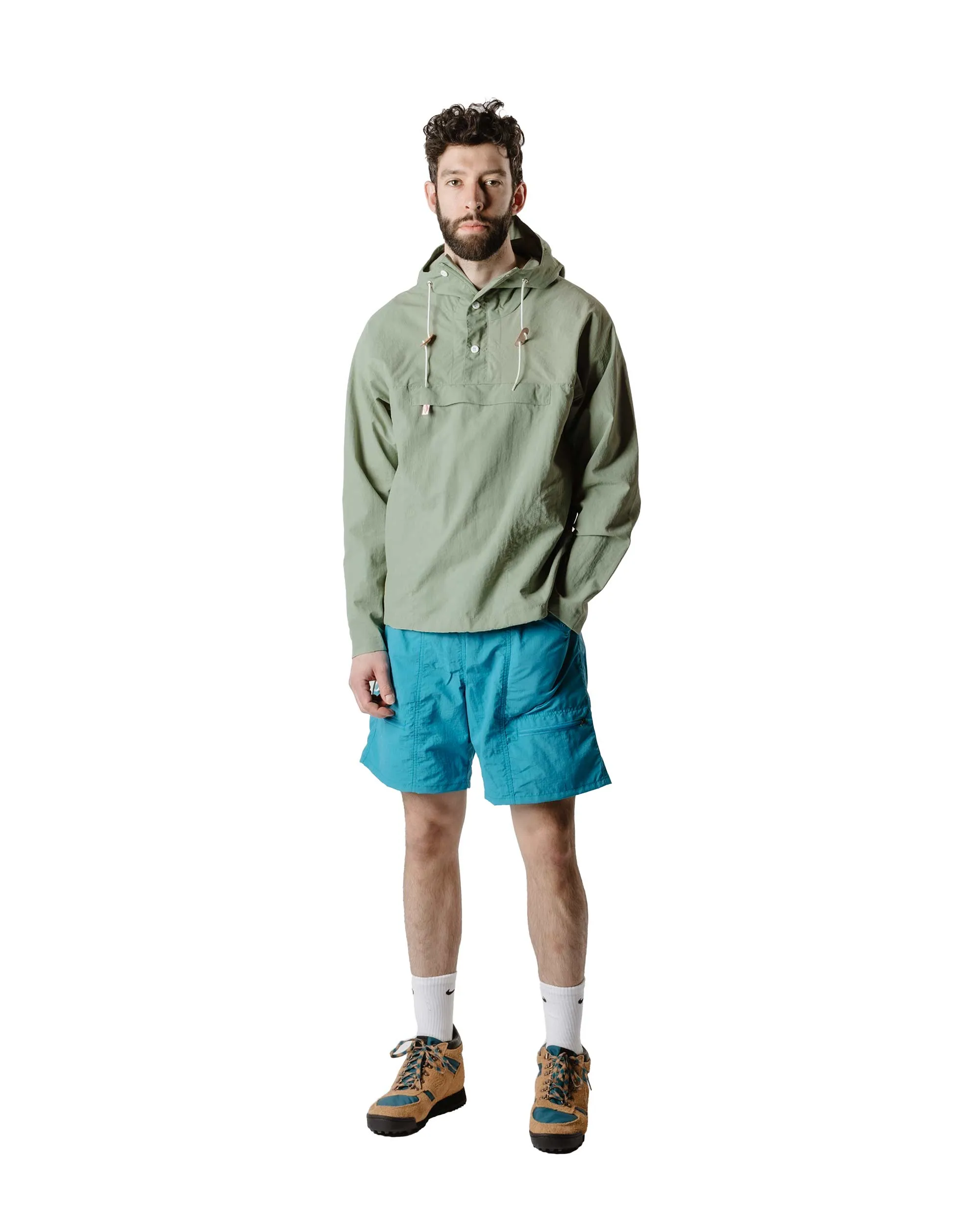 Battenwear Packable Anorak Sage