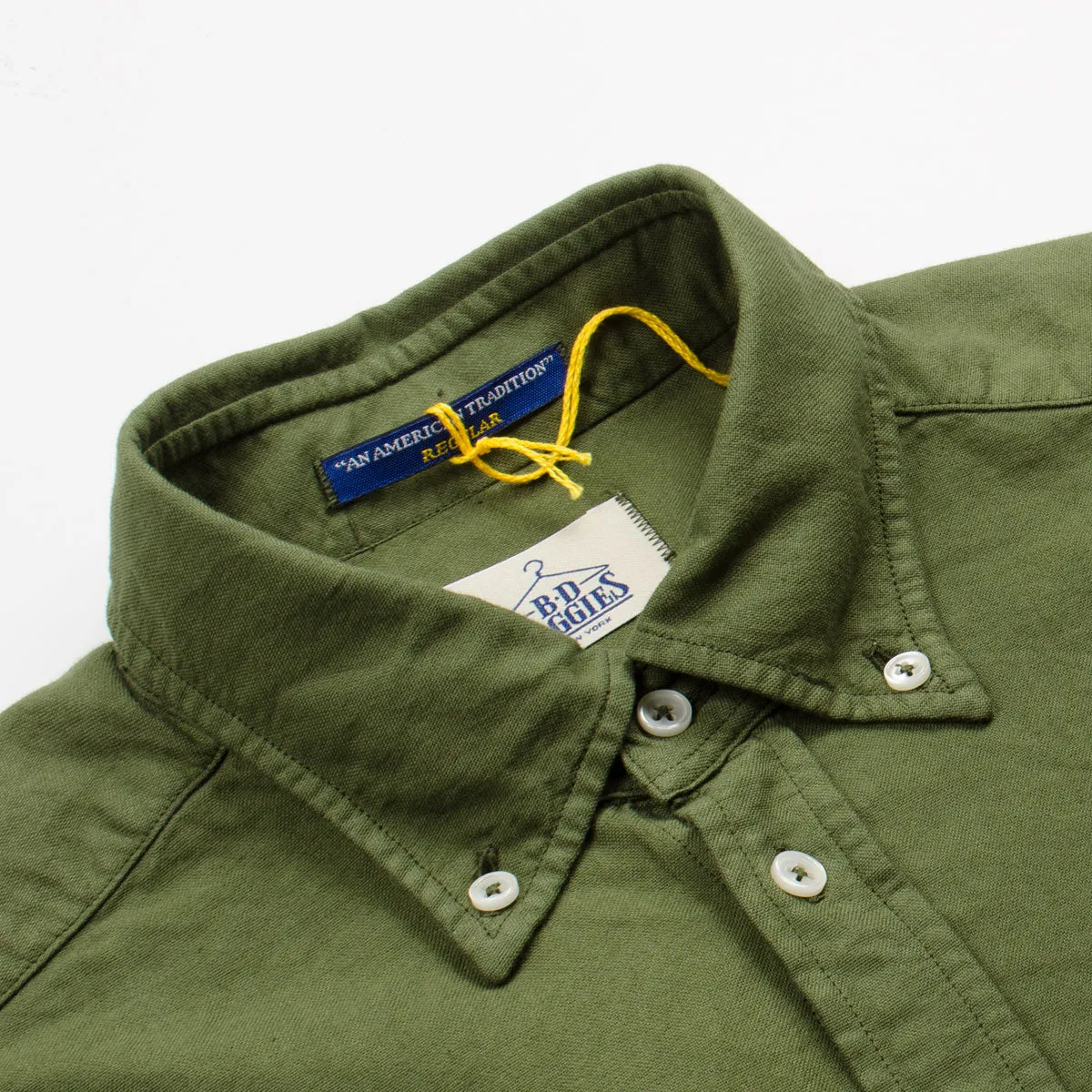 BD Baggies - Bradford BD Shirt - Oxford Overdyed Olive