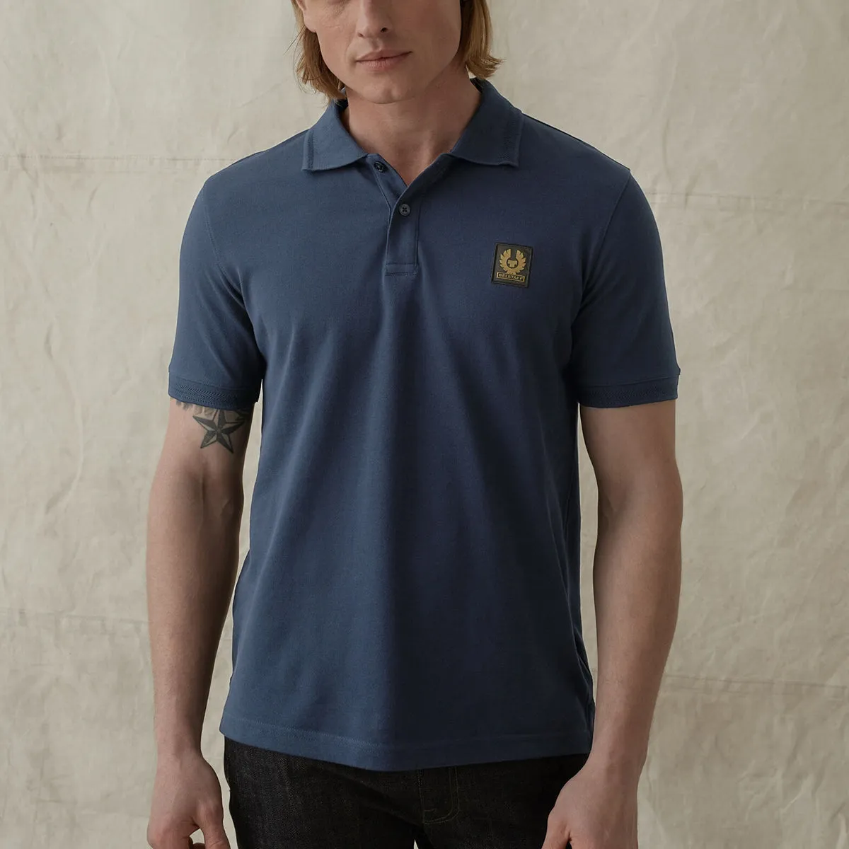 Belstaff - SS Polo Shirt in Dark Ink