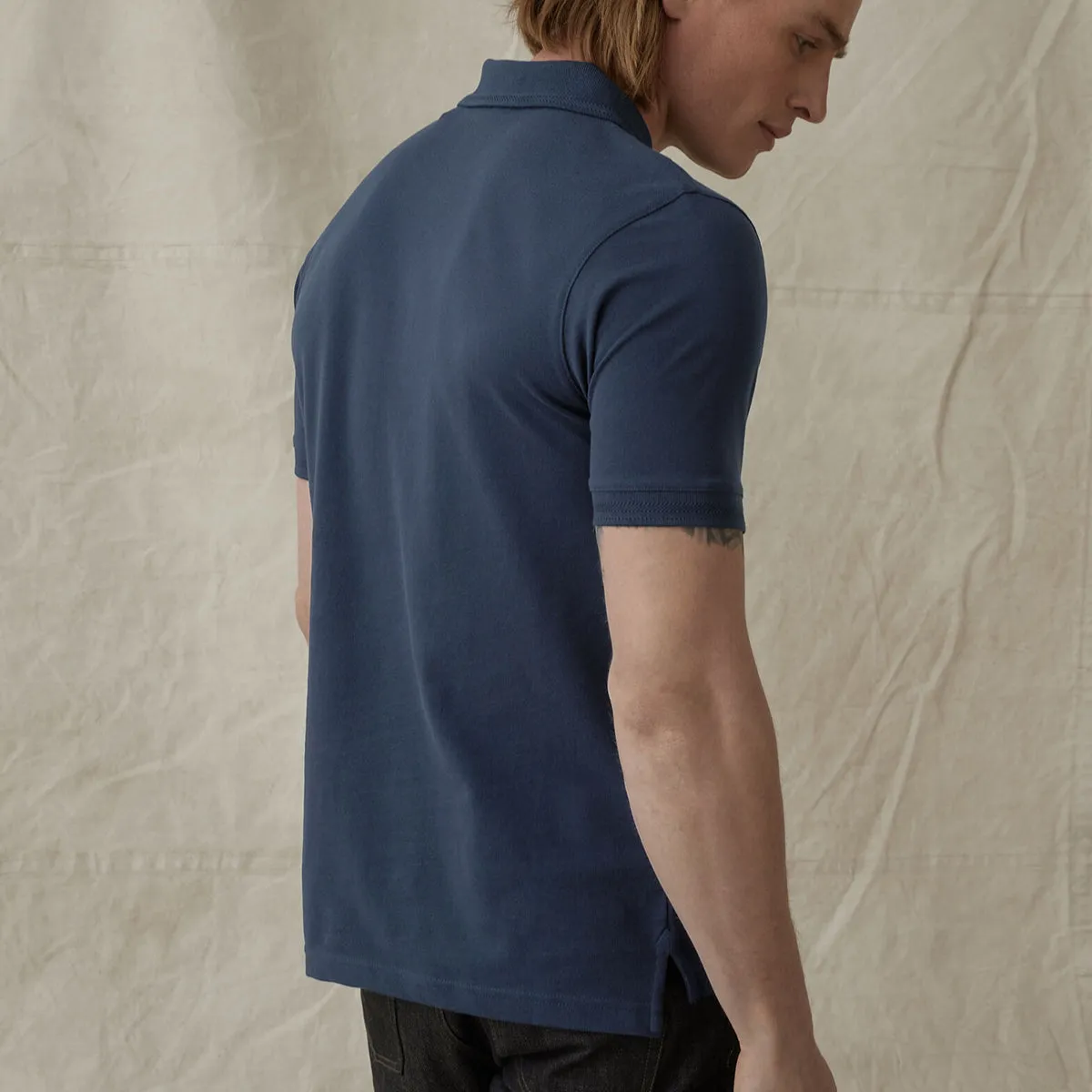 Belstaff - SS Polo Shirt in Dark Ink