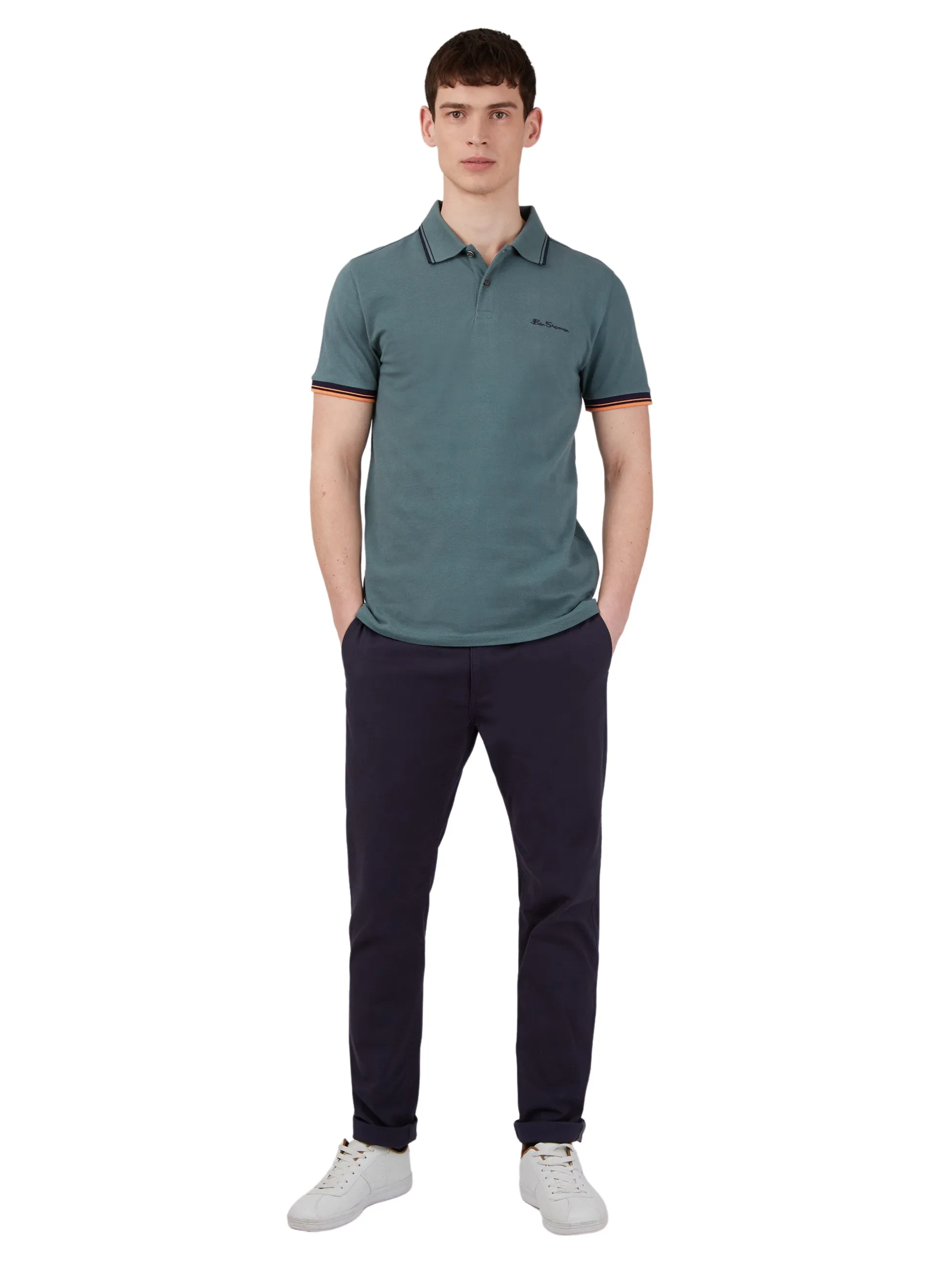 Ben Sherman Mens Polo T-Shirt 'Signature Polo'