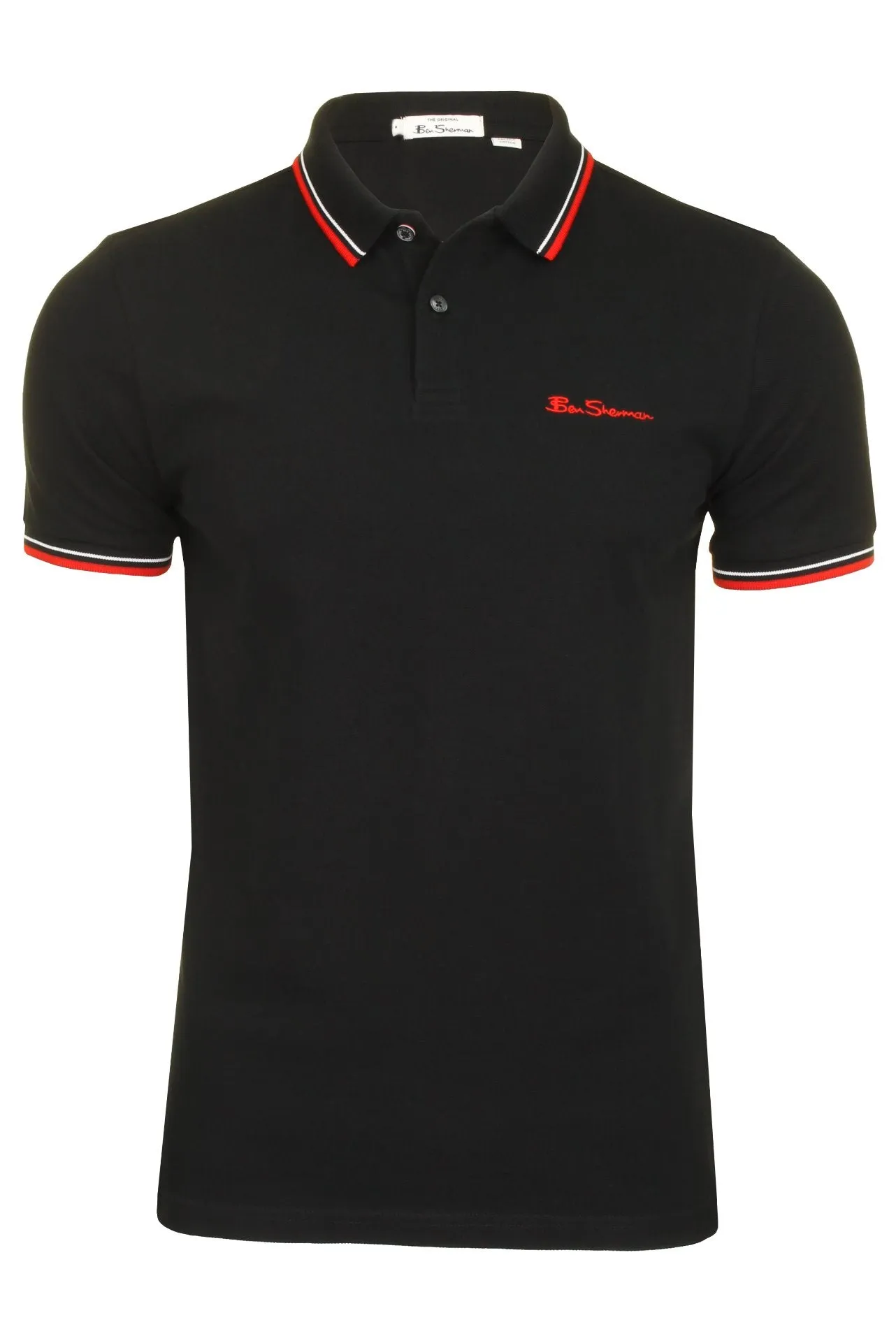 Ben Sherman Mens Polo T-Shirt 'Signature Polo'