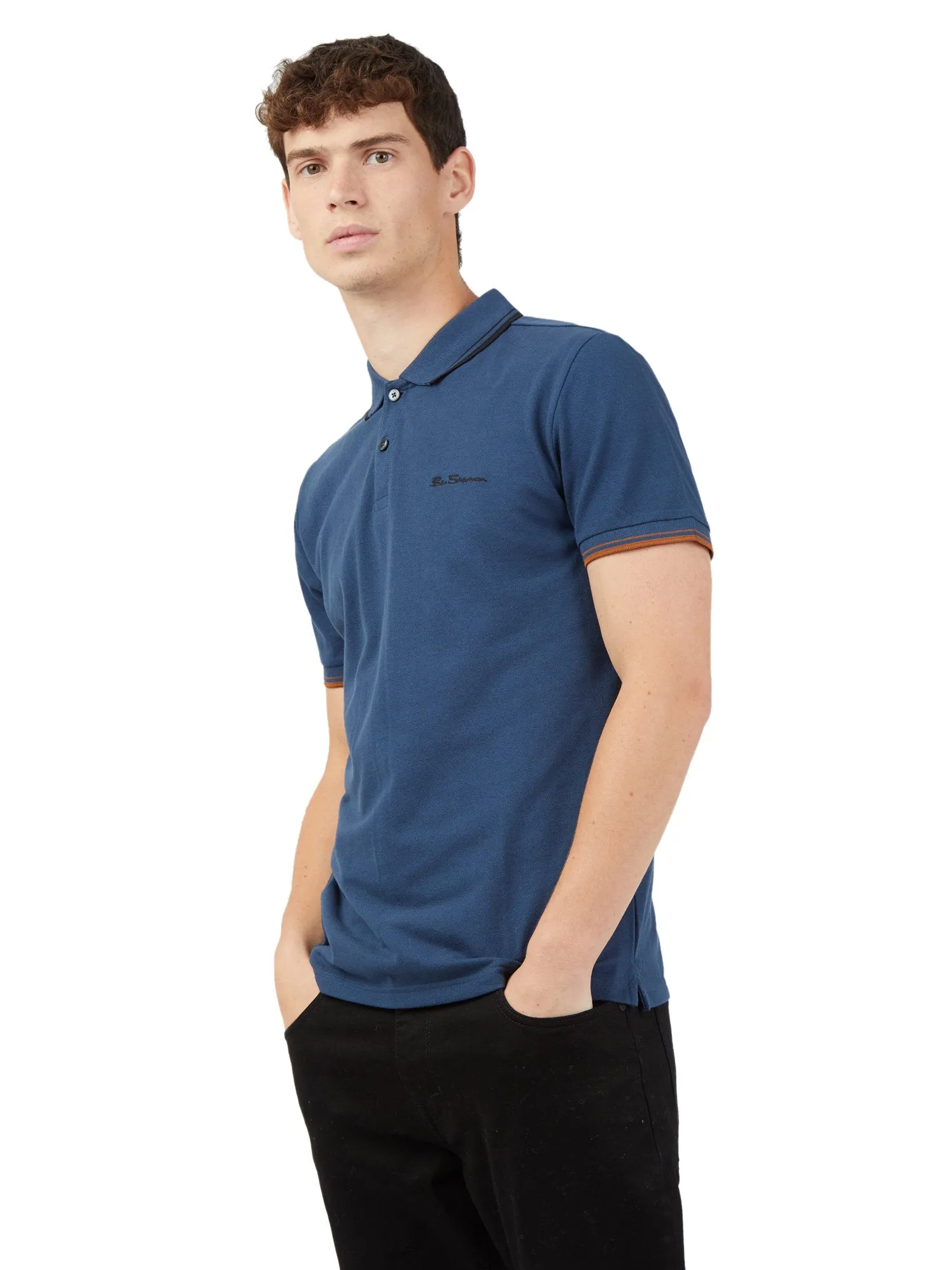 Ben Sherman Mens Polo T-Shirt 'Signature Polo'