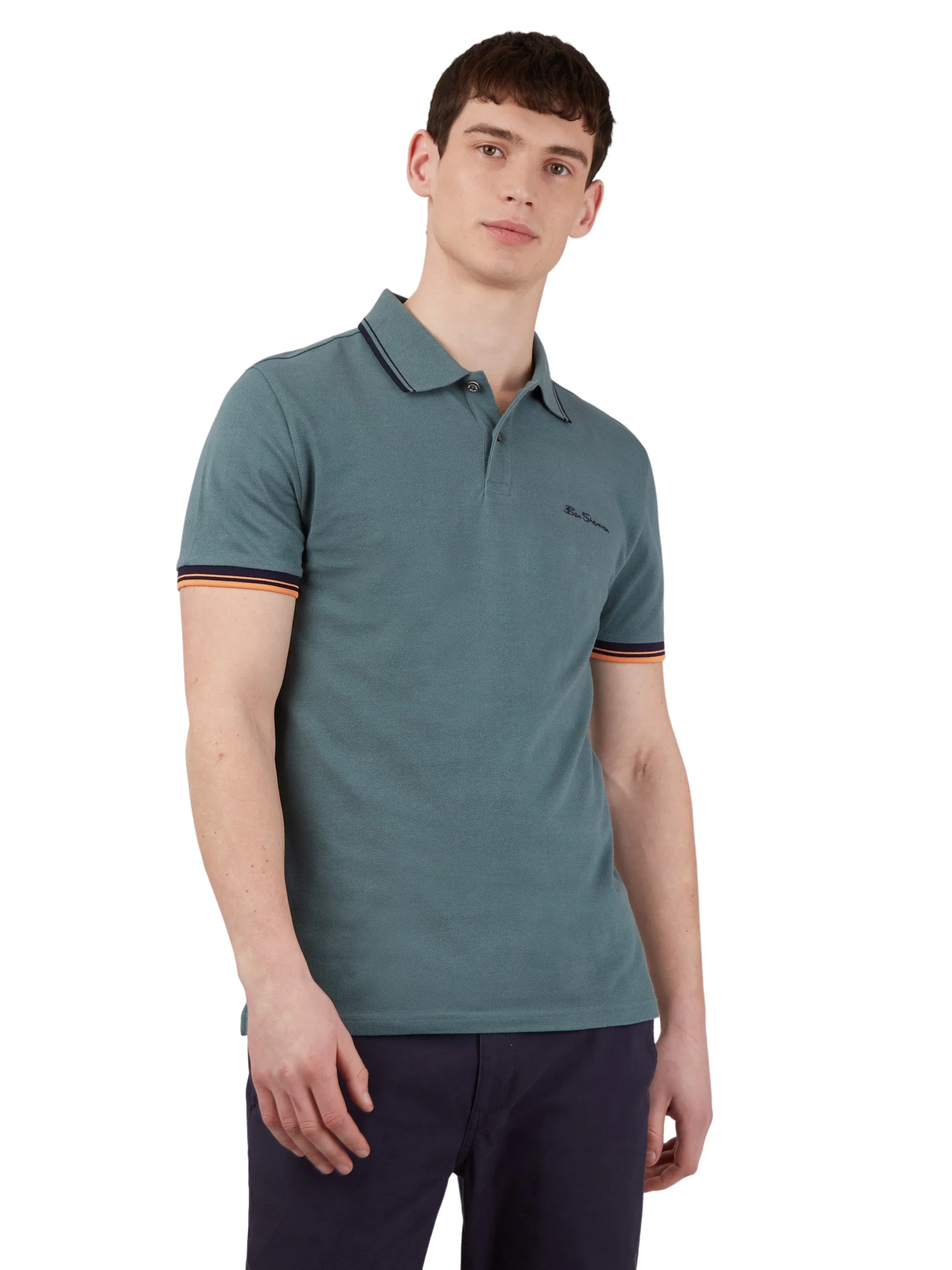 Ben Sherman Mens Polo T-Shirt 'Signature Polo'