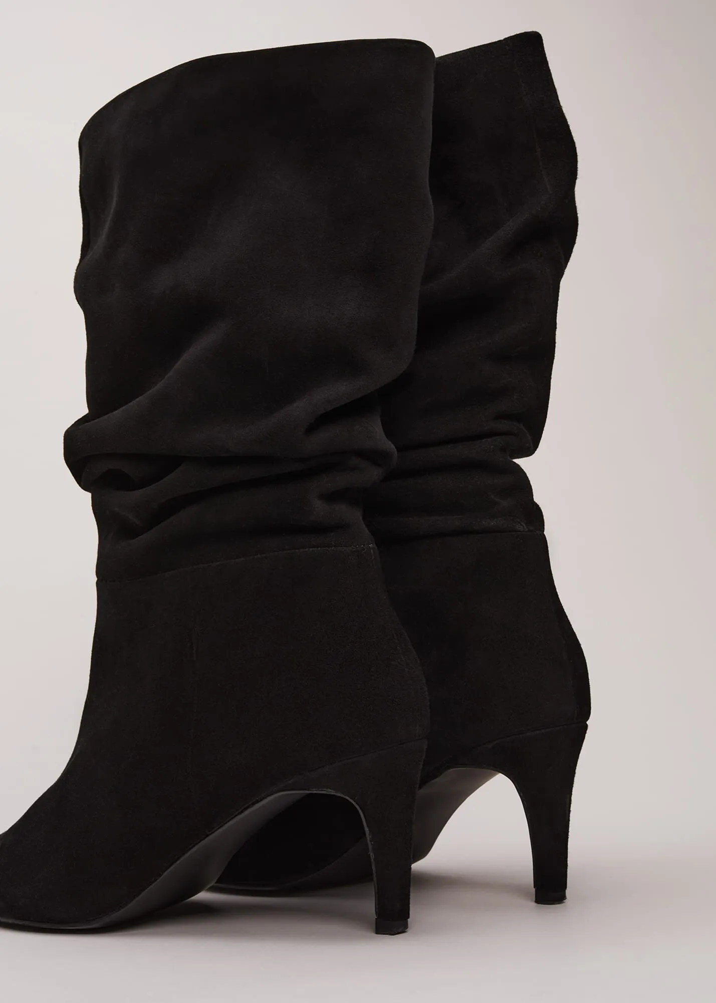 Black Suede Boots