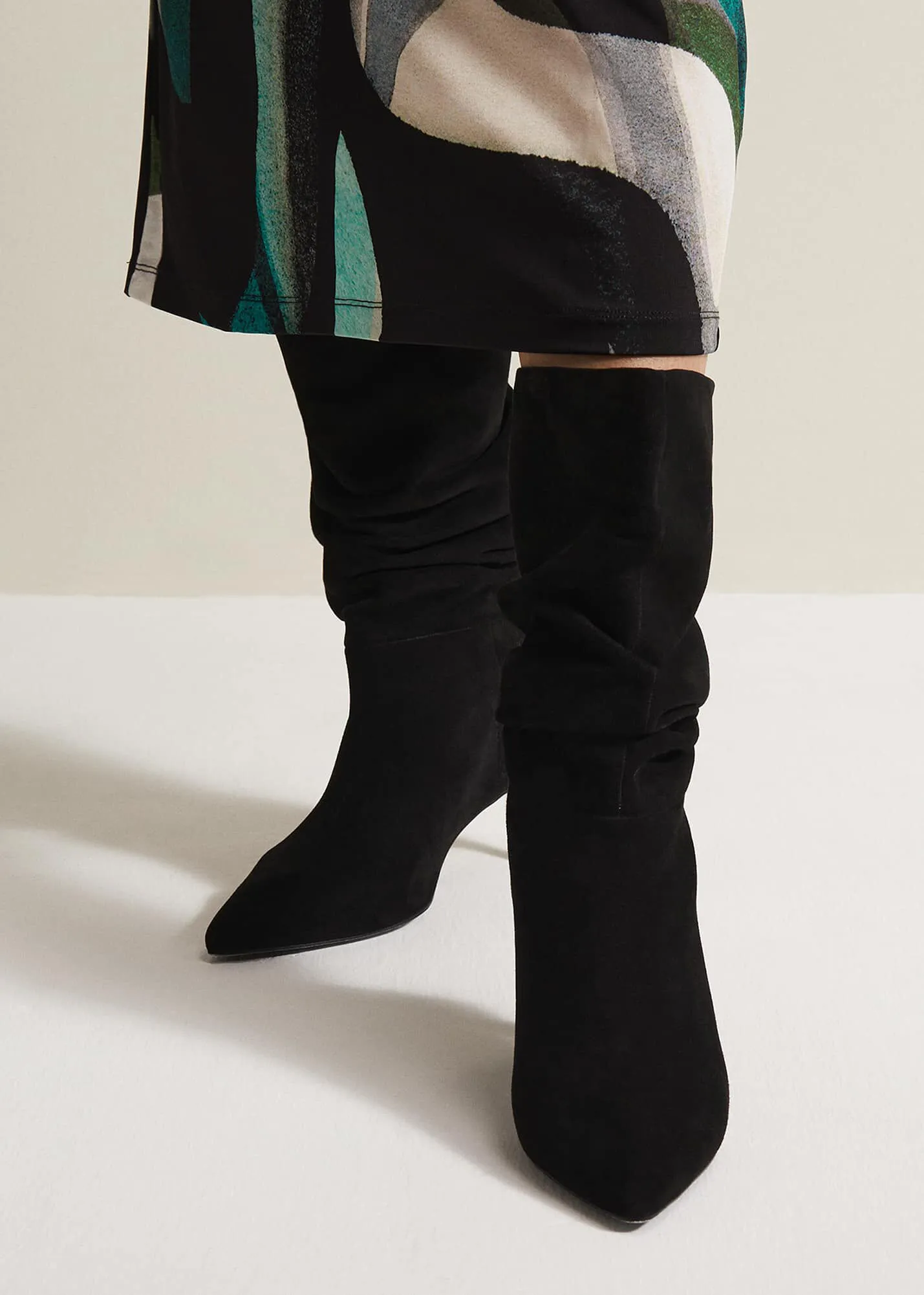 Black Suede Boots