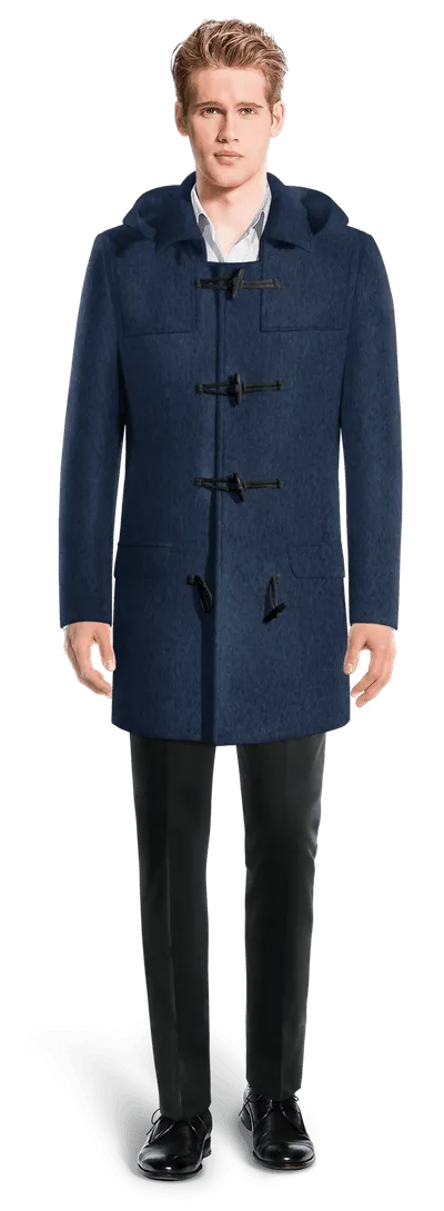 Blue Duffle coat