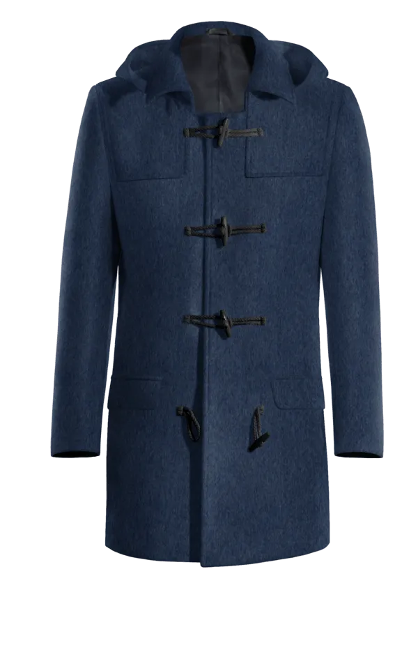 Blue Duffle coat