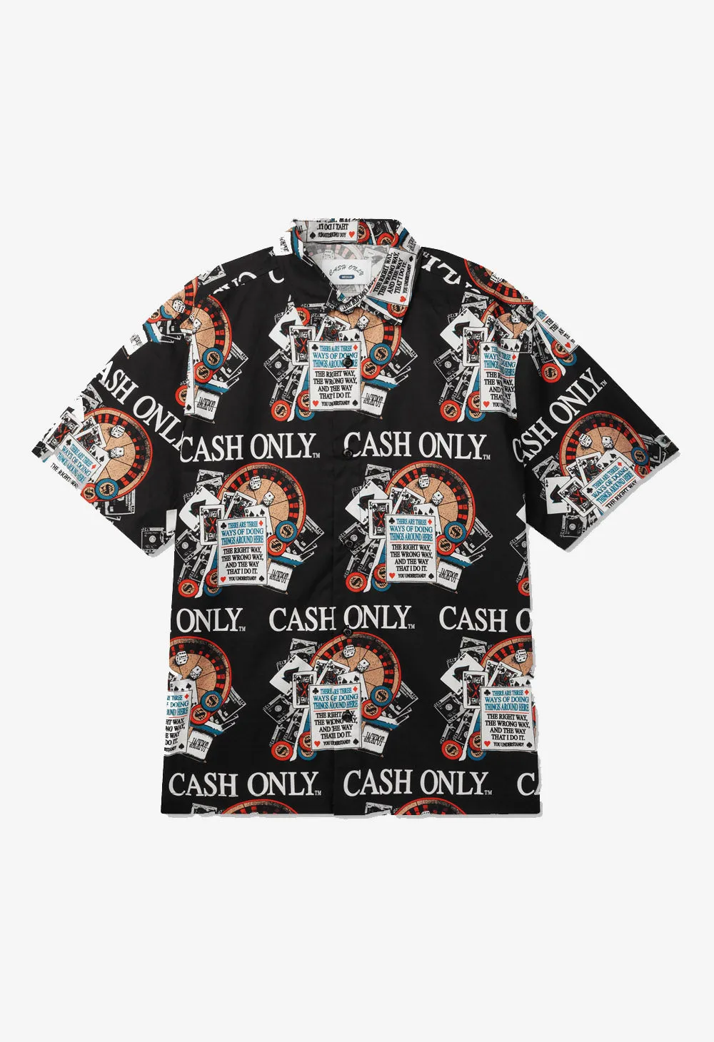 CASH ONLY CASINO S/S SHIRT