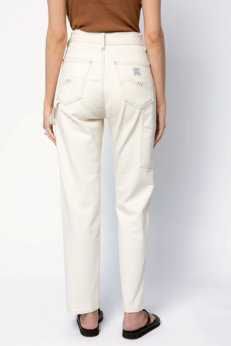 Chapel Carpenter Pant in Ecru