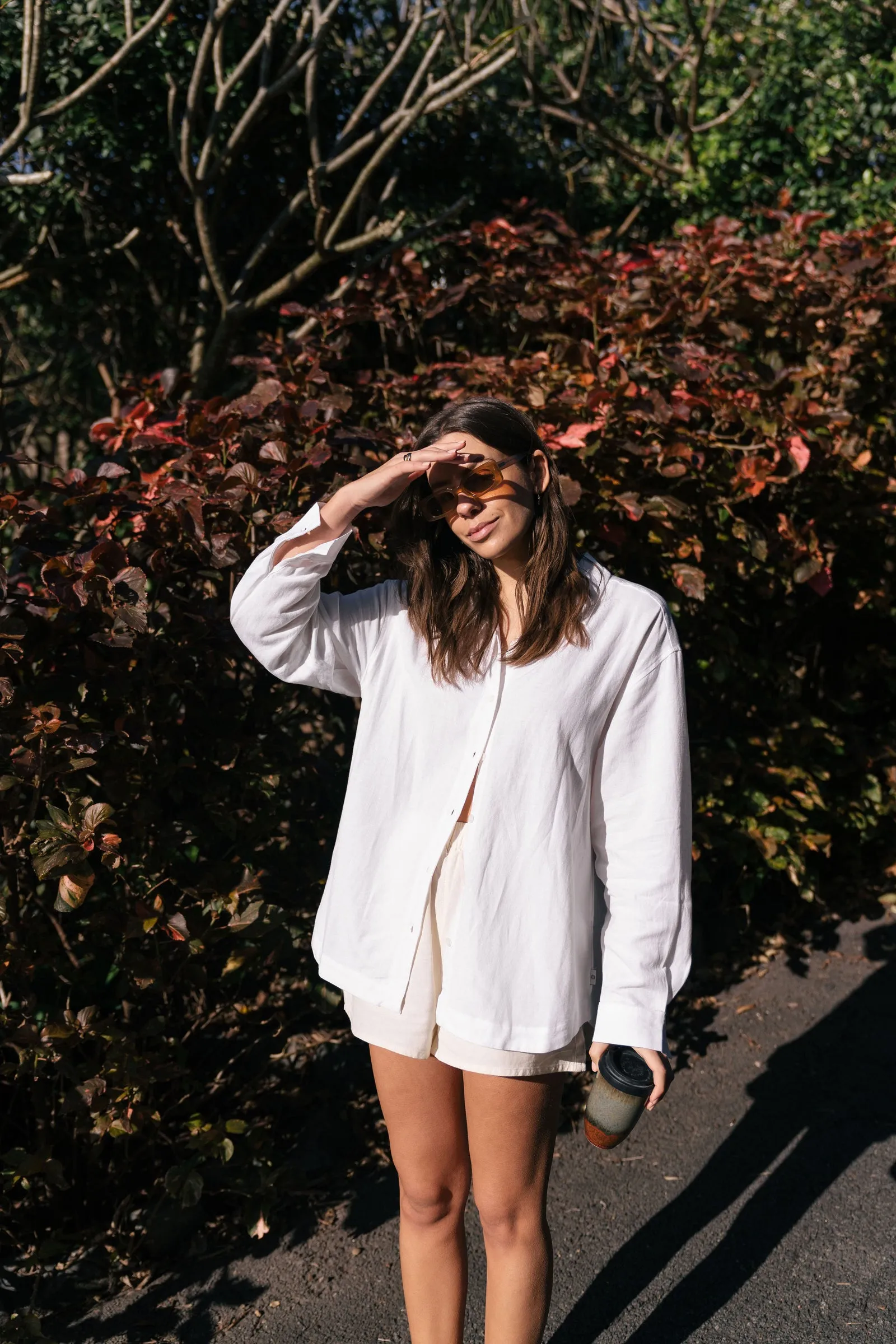 Classic Oversized Shirt White