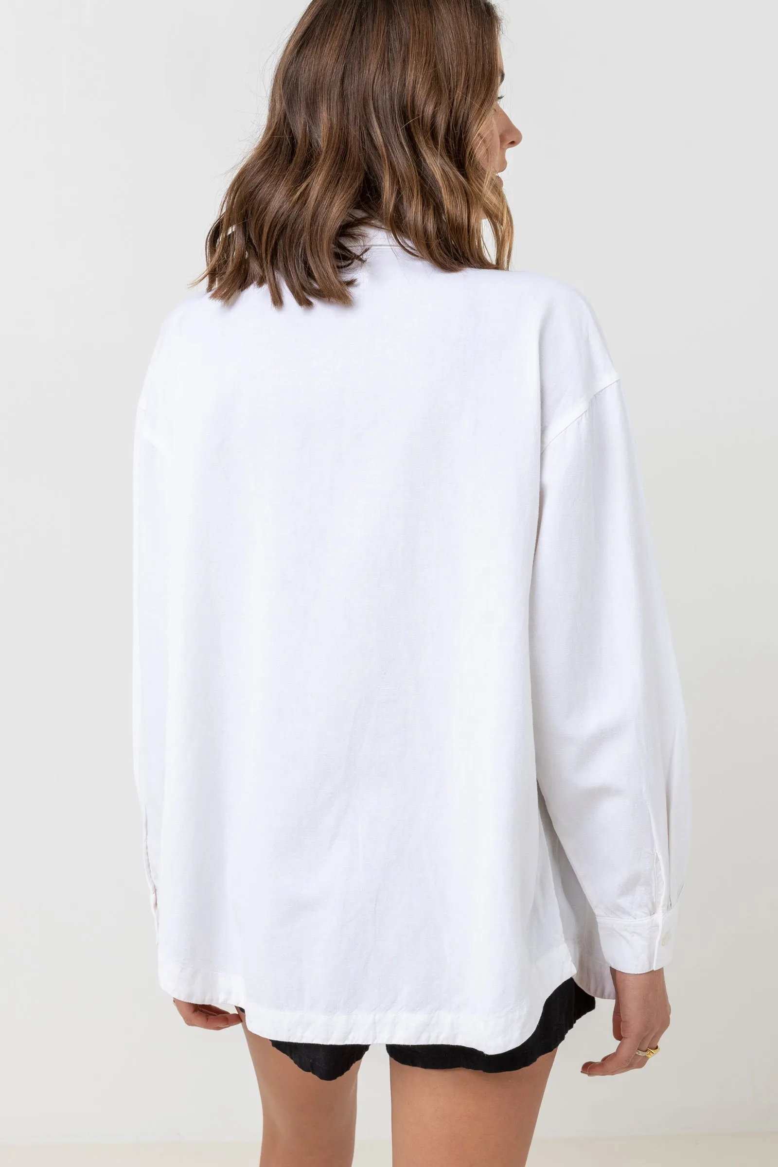 Classic Oversized Shirt White