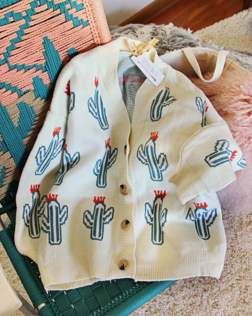 Cozy Cactus Sweater