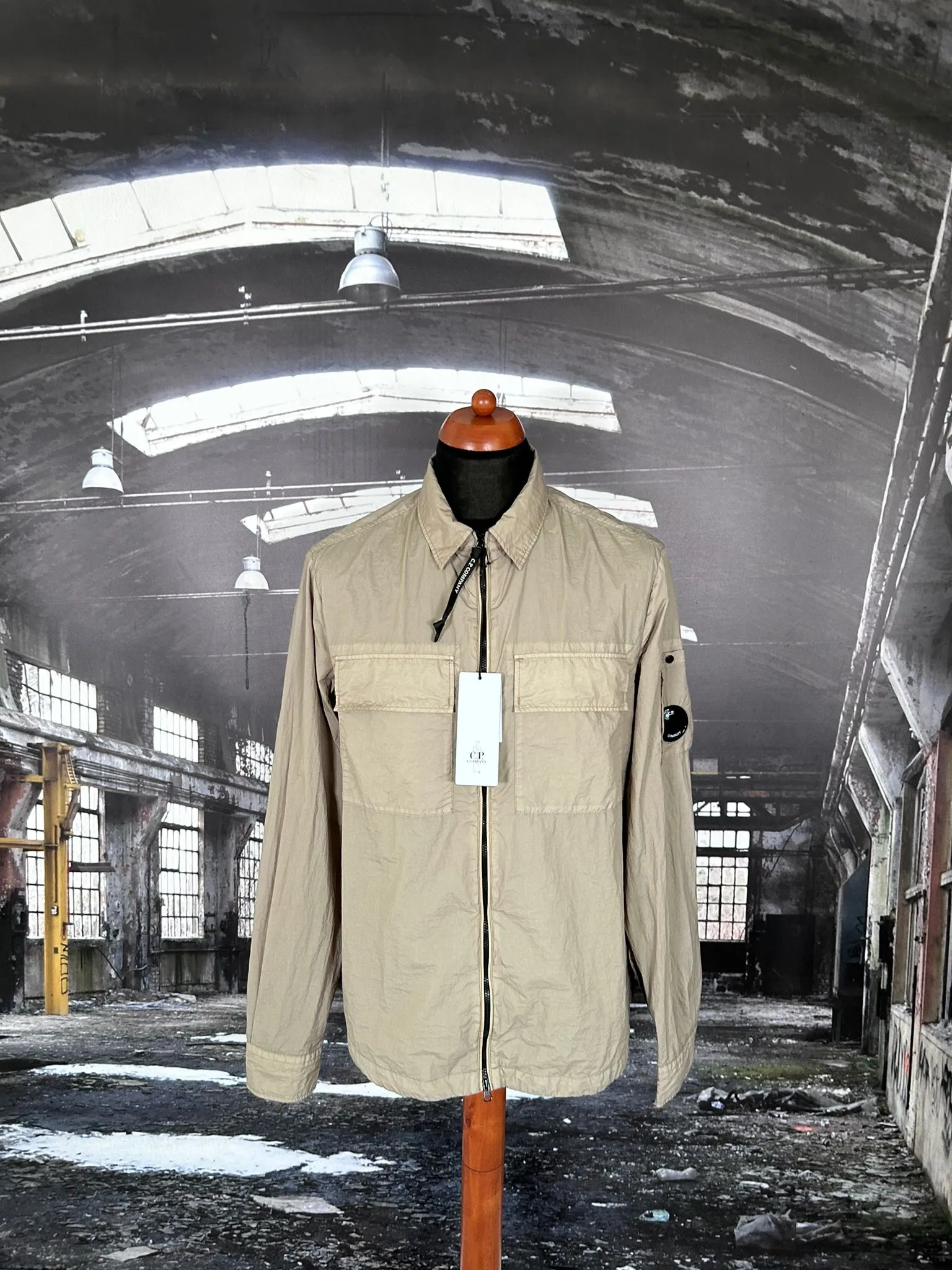 C.P. COMPANY TAYLON L LENS OVERSHIRT