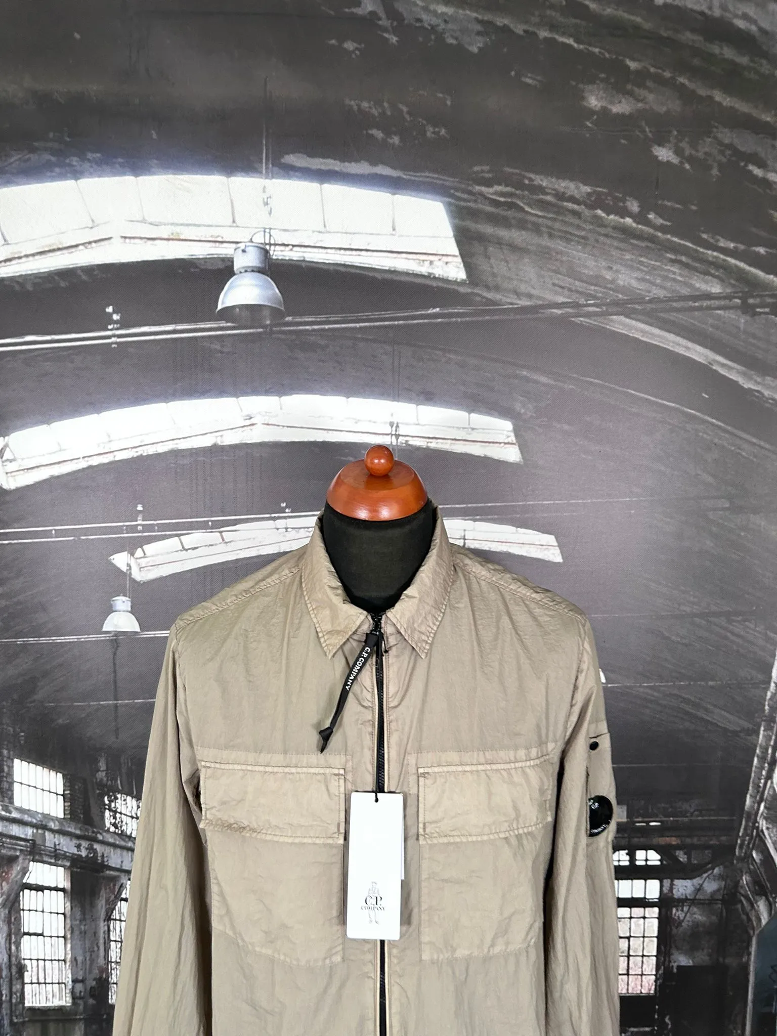 C.P. COMPANY TAYLON L LENS OVERSHIRT