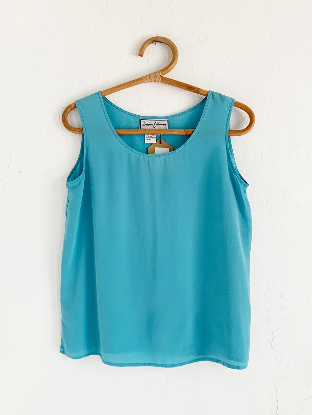 DG Sky Blue Silk Tank