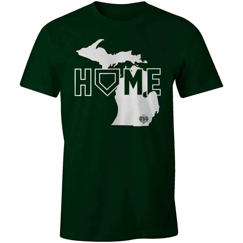 DSG Apparel Home (Michigan) T-Shirt: DSG-HOME-MI