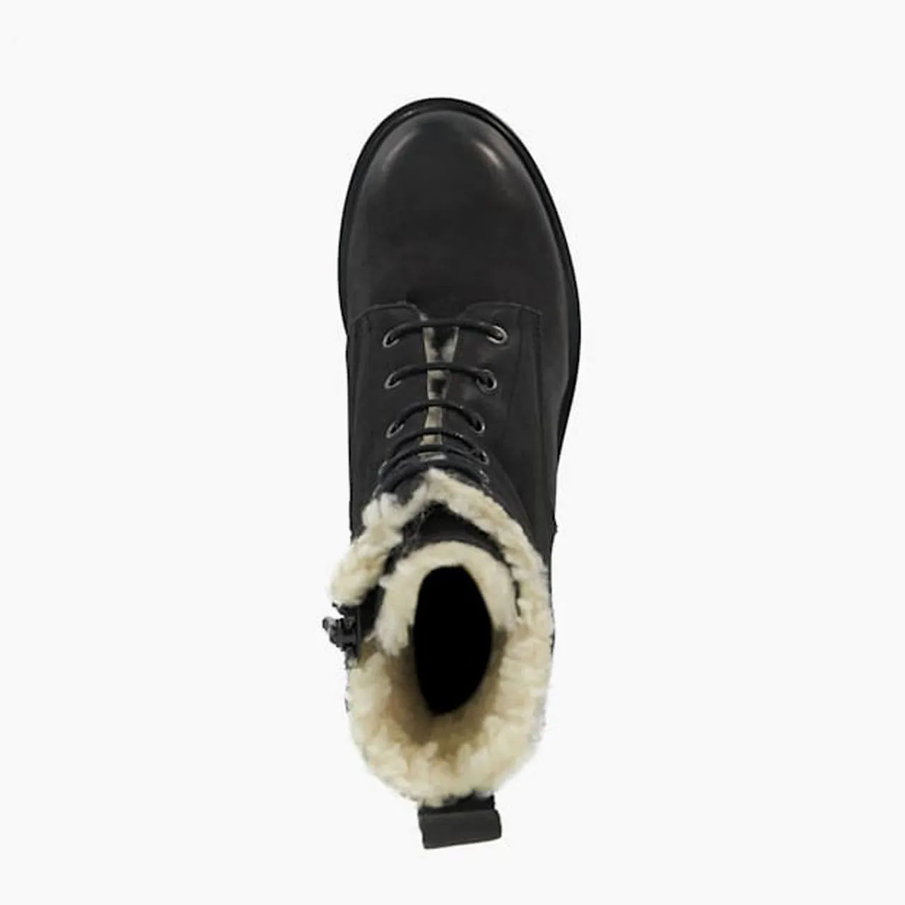 DUNE LONDON Paniz Chunky Faux-Fur Lined Boots - Black