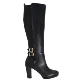 DUNE LONDON Sarissa Knee-High Boots - Black