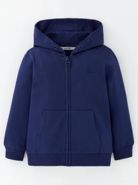 Everyday Boys Navy Zip Thru Hoody