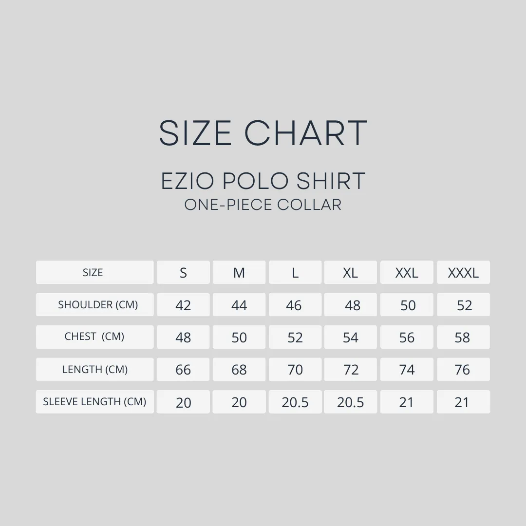 Ezio Polo Shirt - White One-Piece Collar