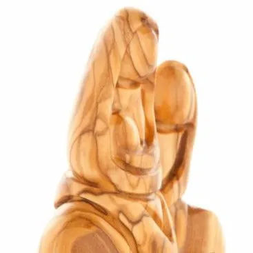 Flight into Egypt, Olive Wood Figurine 4.9