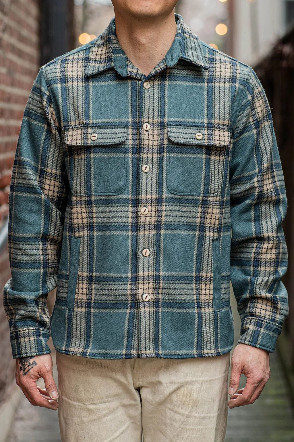 Freenote Cloth Alta - Blue Lagoon Plaid