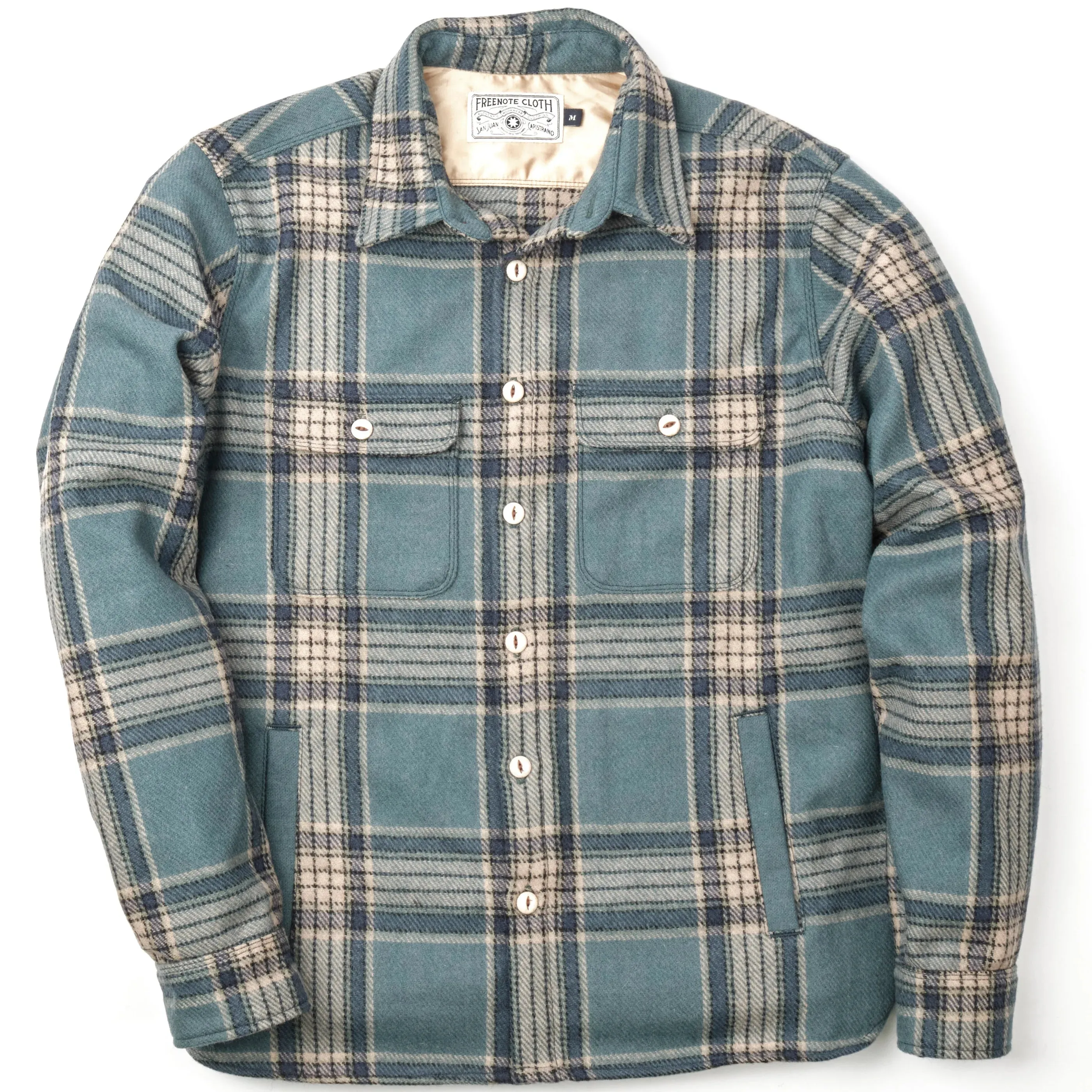 Freenote Cloth Alta - Blue Lagoon Plaid