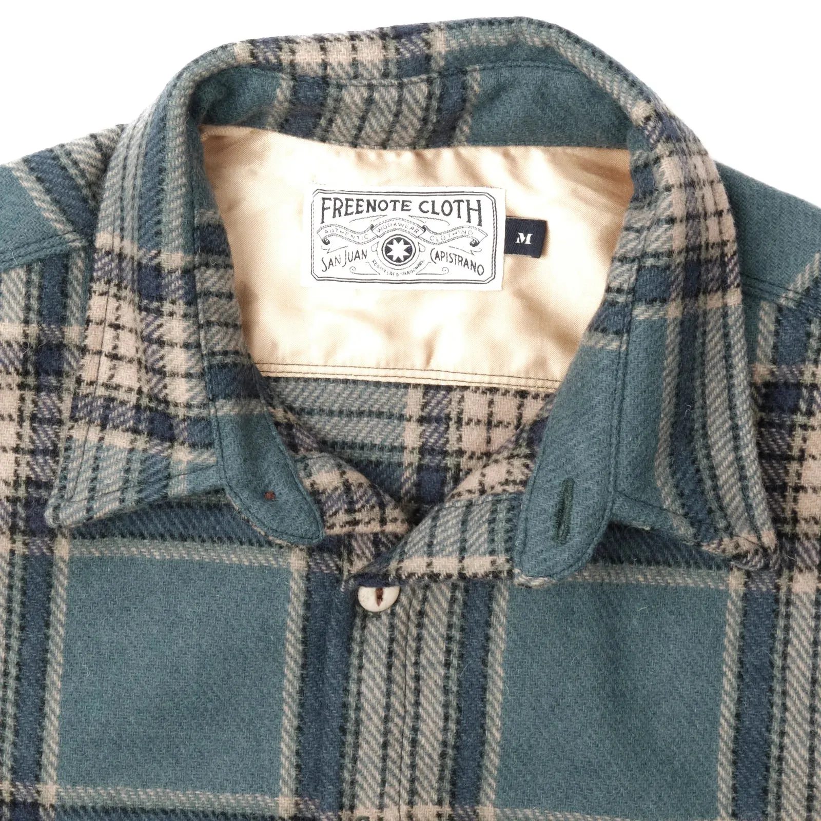 Freenote Cloth Alta - Blue Lagoon Plaid