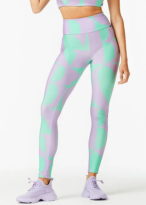 Goldbergh Jordyn Lilac Font Leggings ()