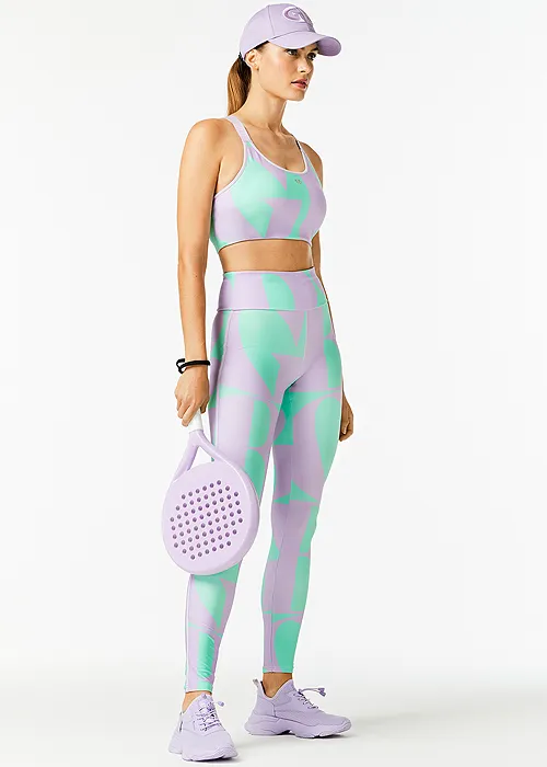 Goldbergh Jordyn Lilac Font Leggings ()