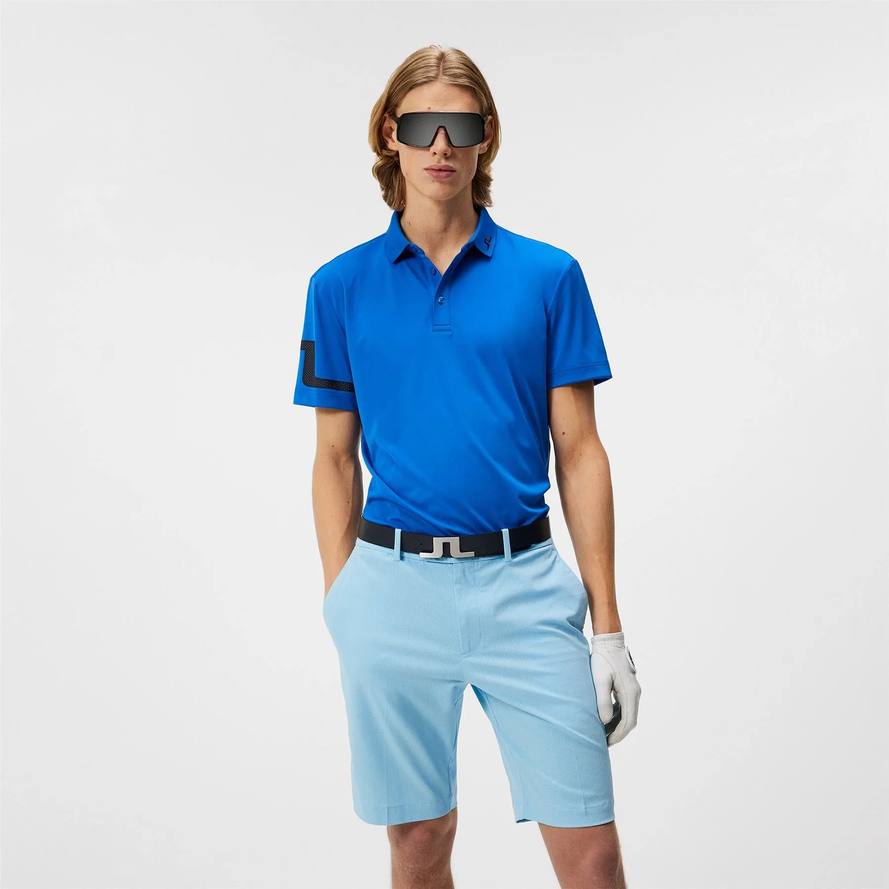 Heath Regular Fit TX Jersey Polo Nautical Blue - SS24