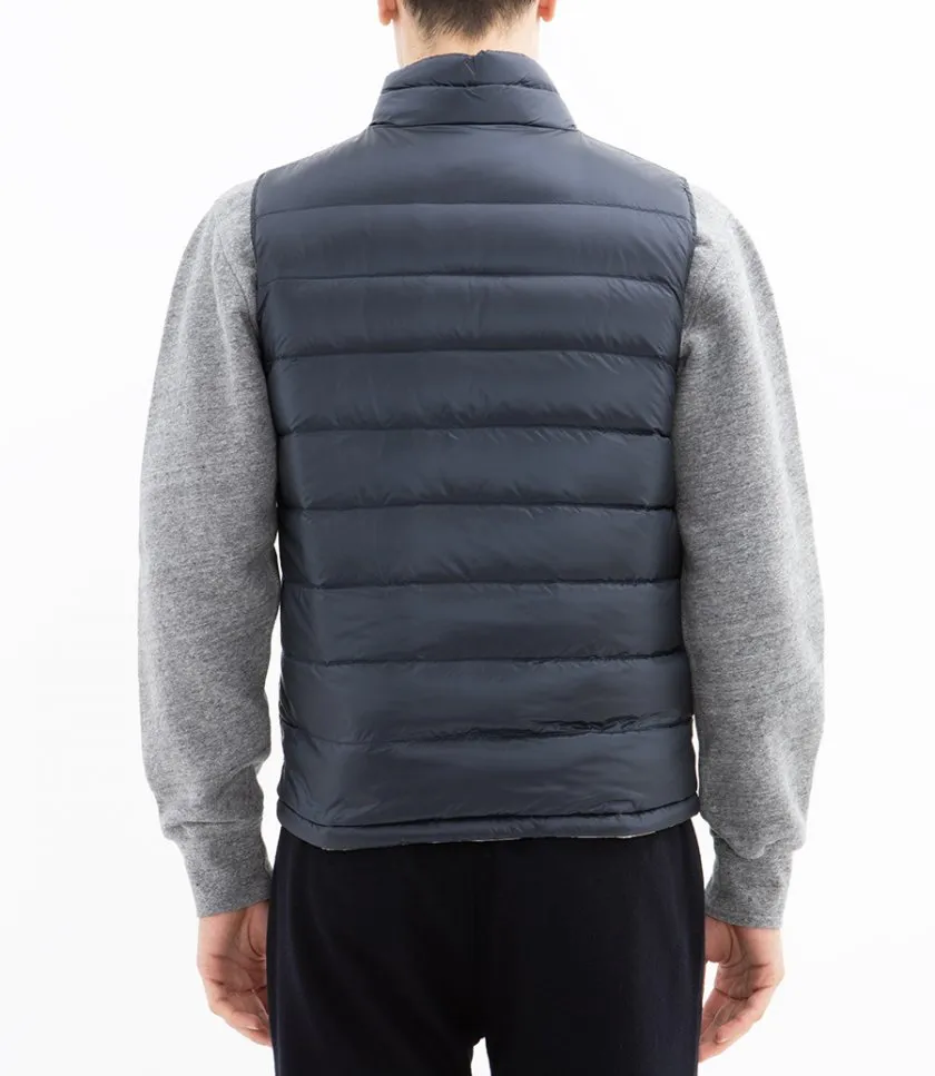 HERNOREVERSIBLE SLEEVELESS JACKET IN NYLON ULTRALIGHT