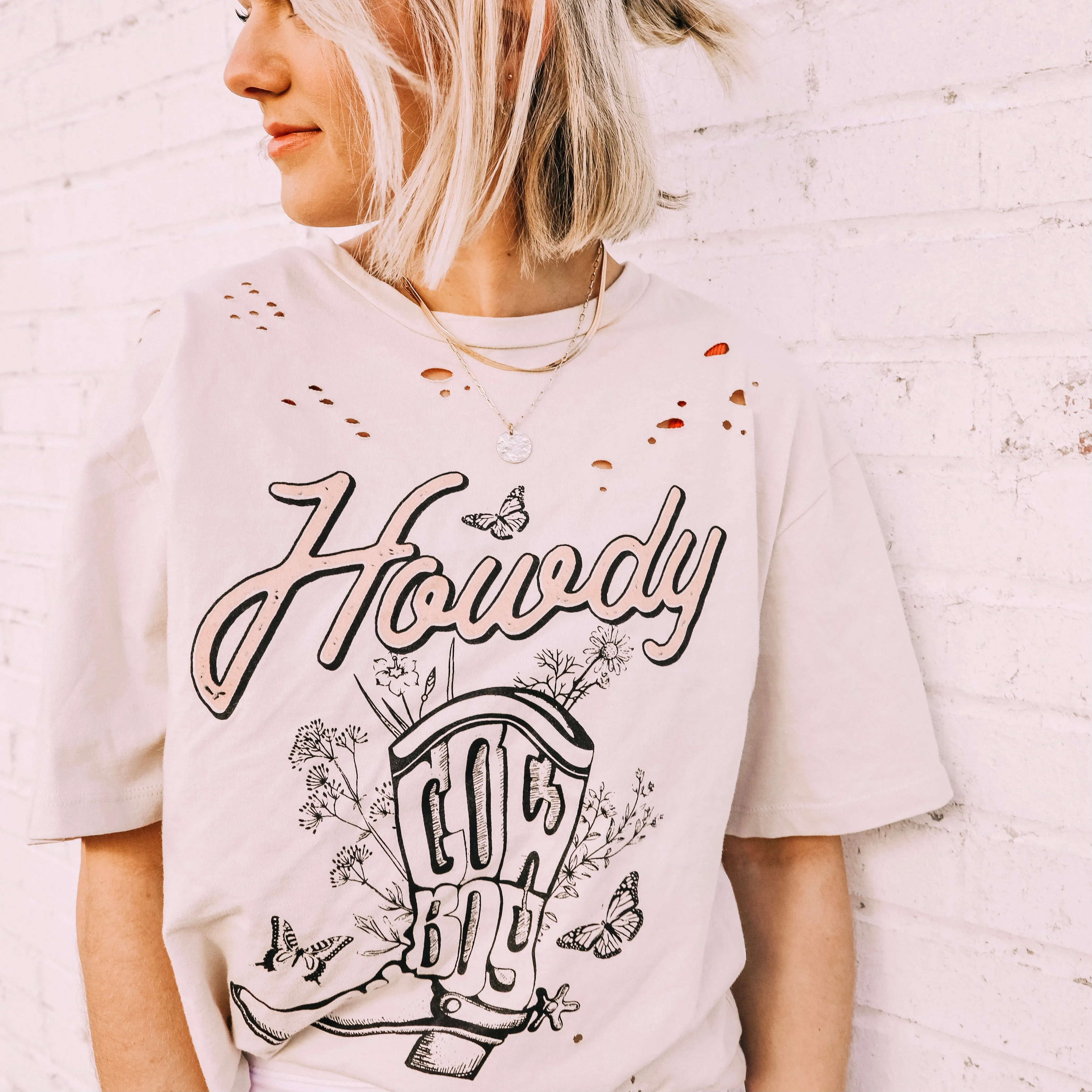 Howdy Cowboy Graphic Tee