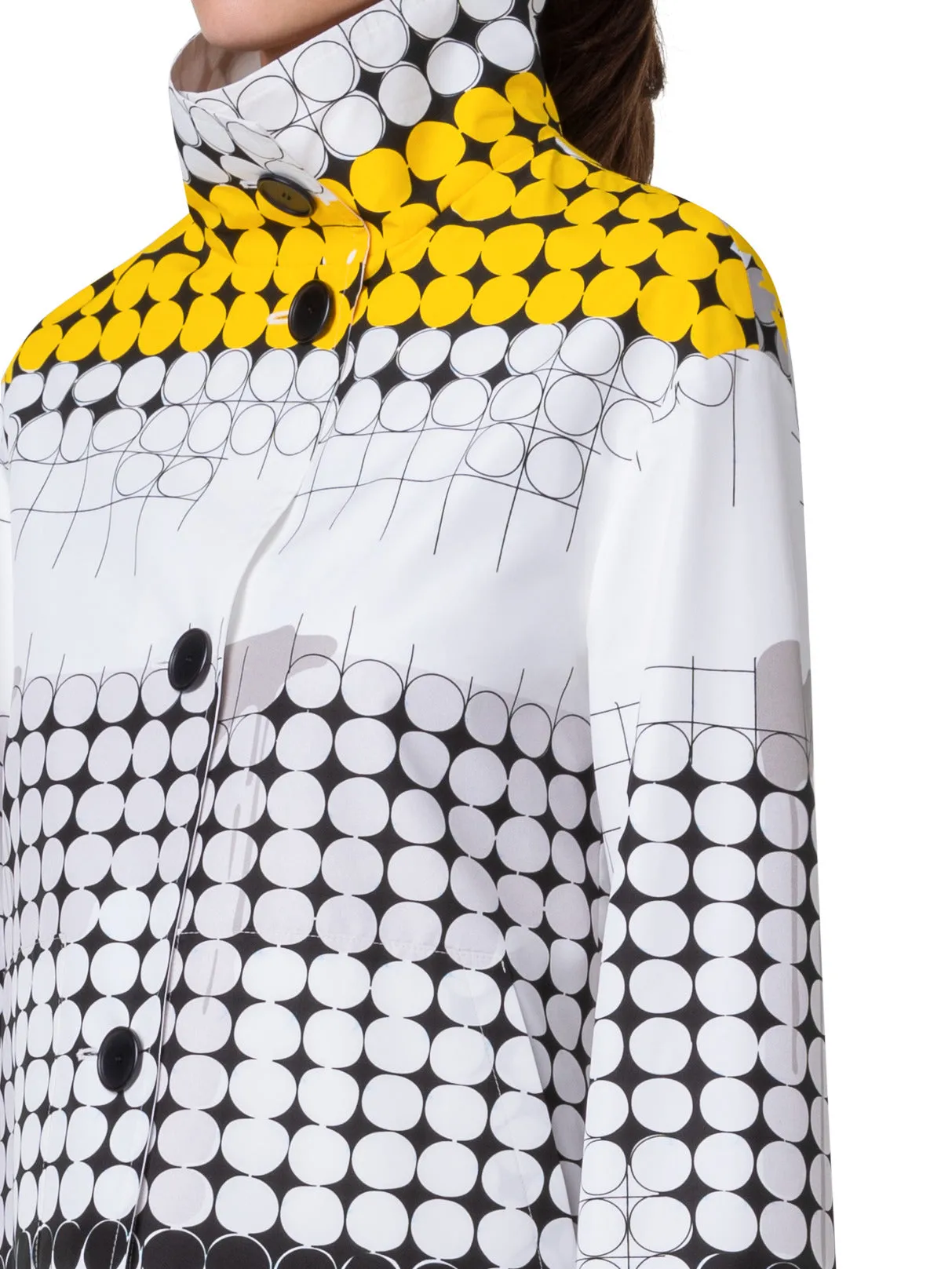 Jacket - Black/White/Yellow