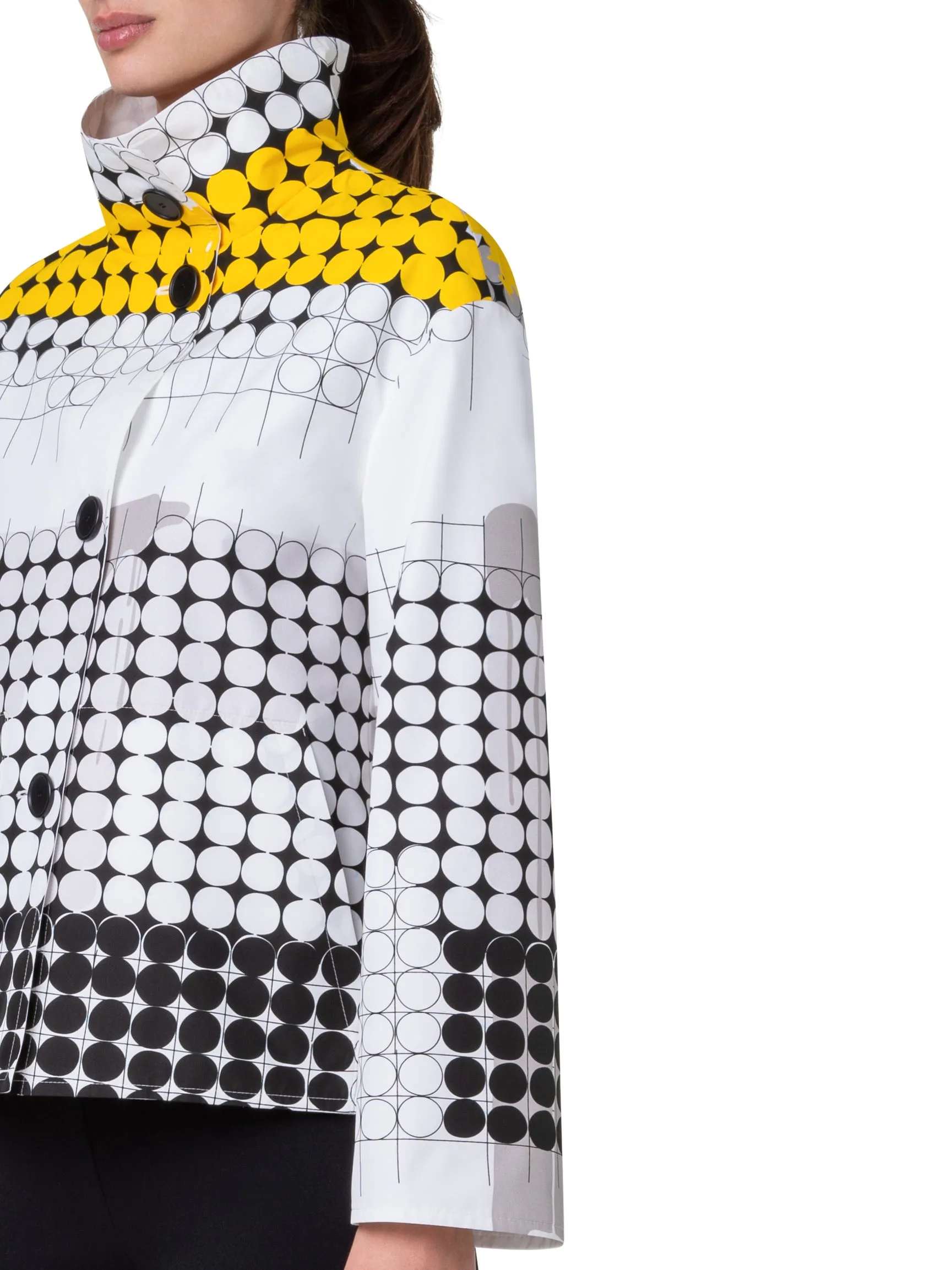 Jacket - Black/White/Yellow