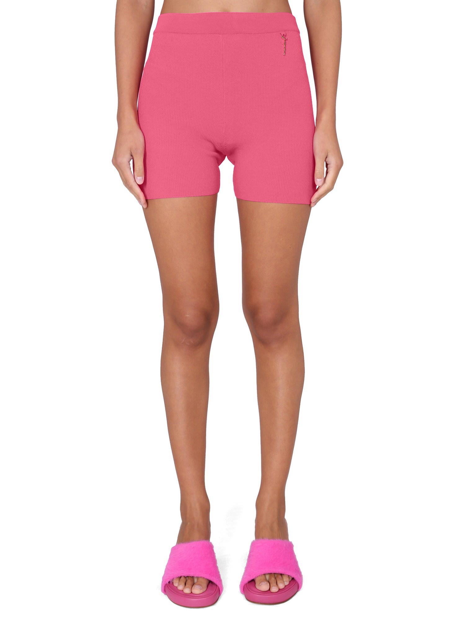 JACQUEMUS    COTTON PRALU SHORTS