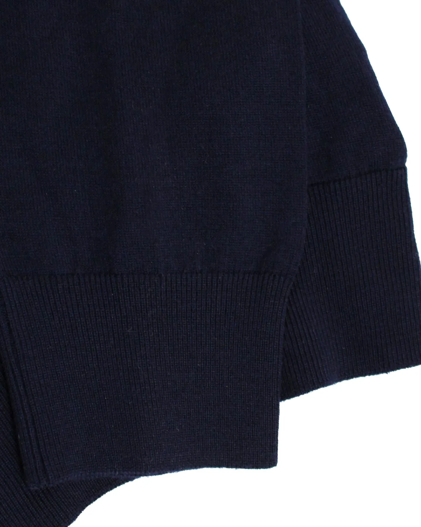 Kiton Wool Sweater Dark Navy V-Neck M - EUR 50 SALE