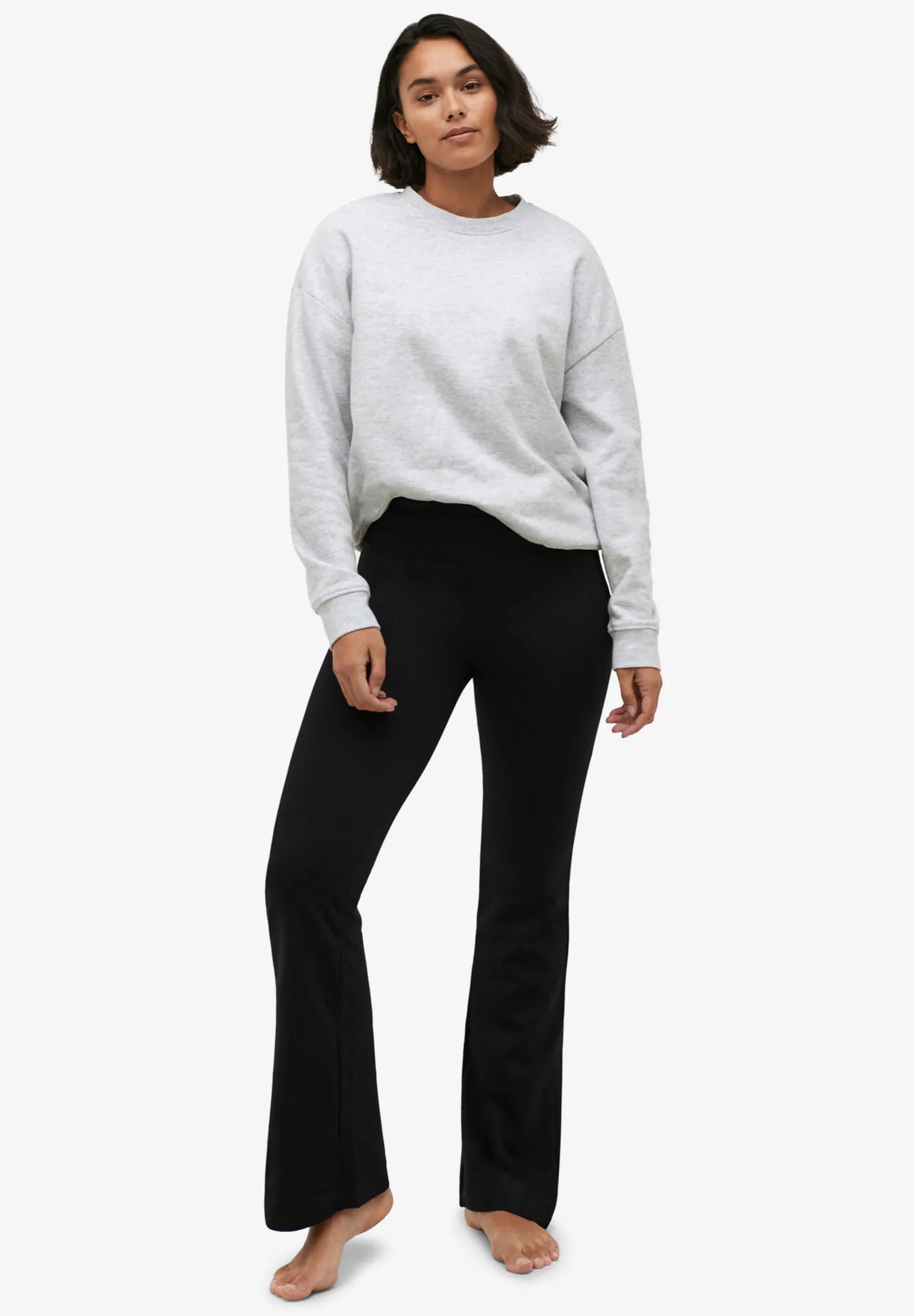 Knit Bootcut Leggings