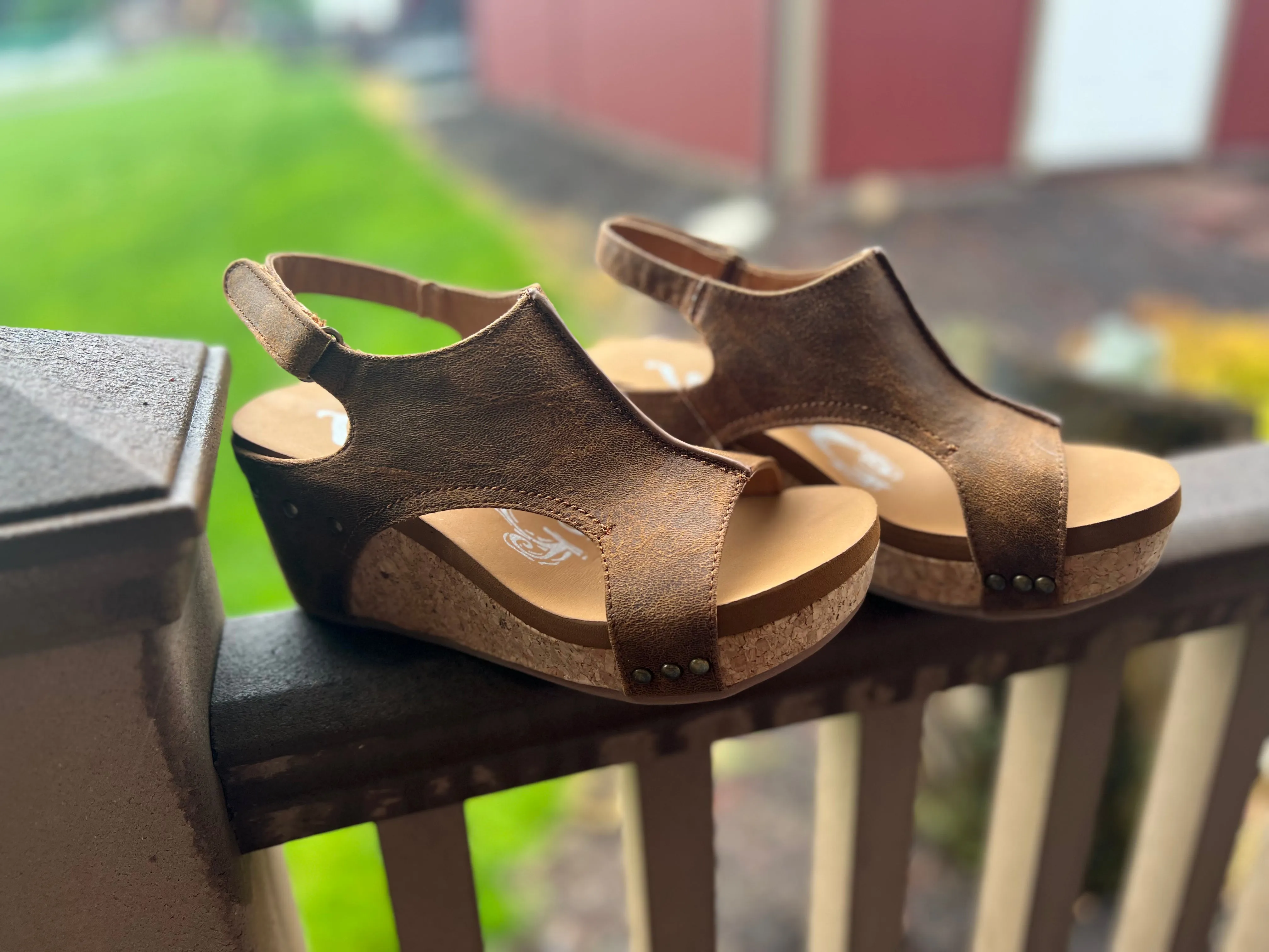 Liberty Tan Wedge Sandal (4)